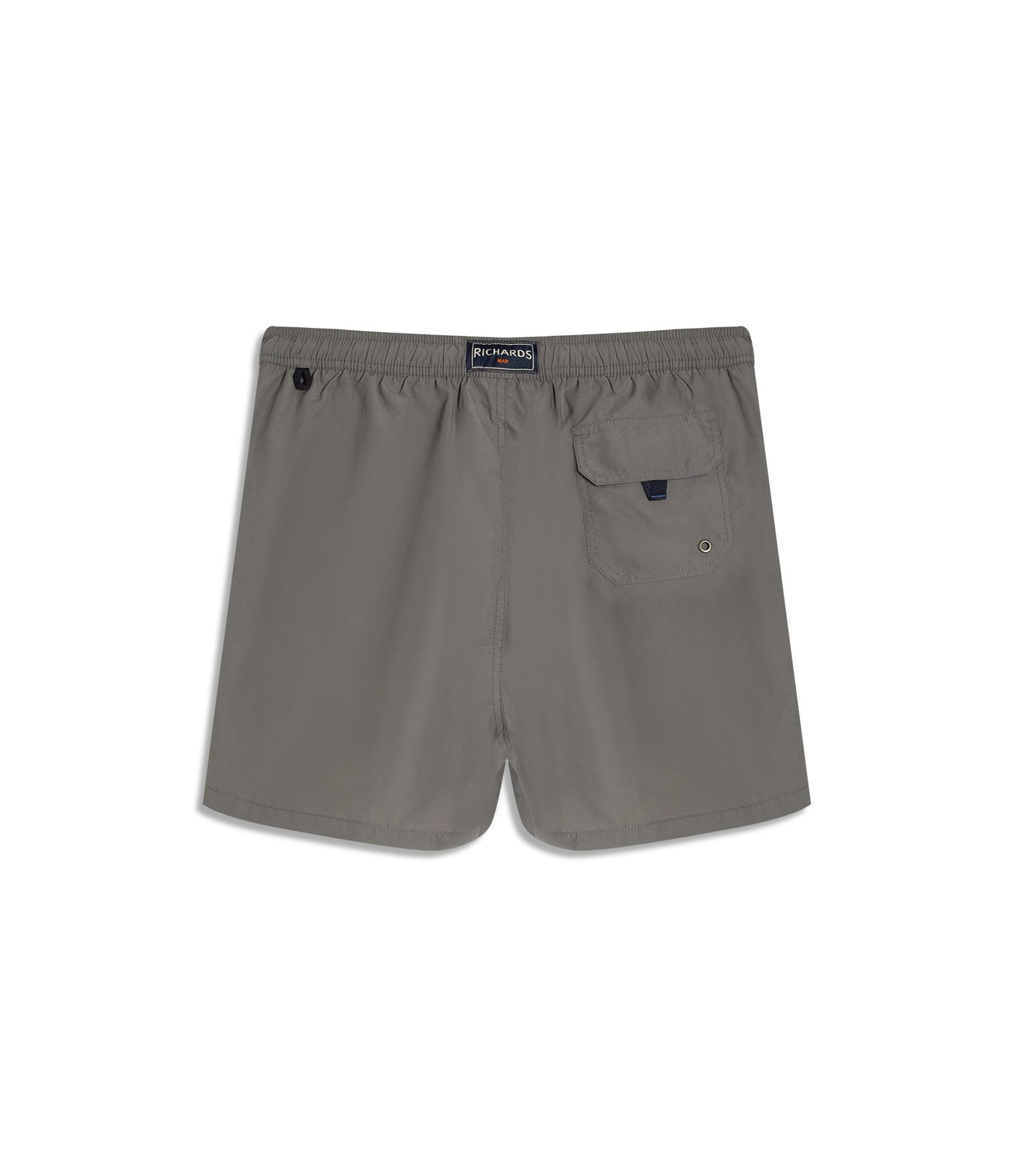 Beach Short Basic Regular Solid Grafite