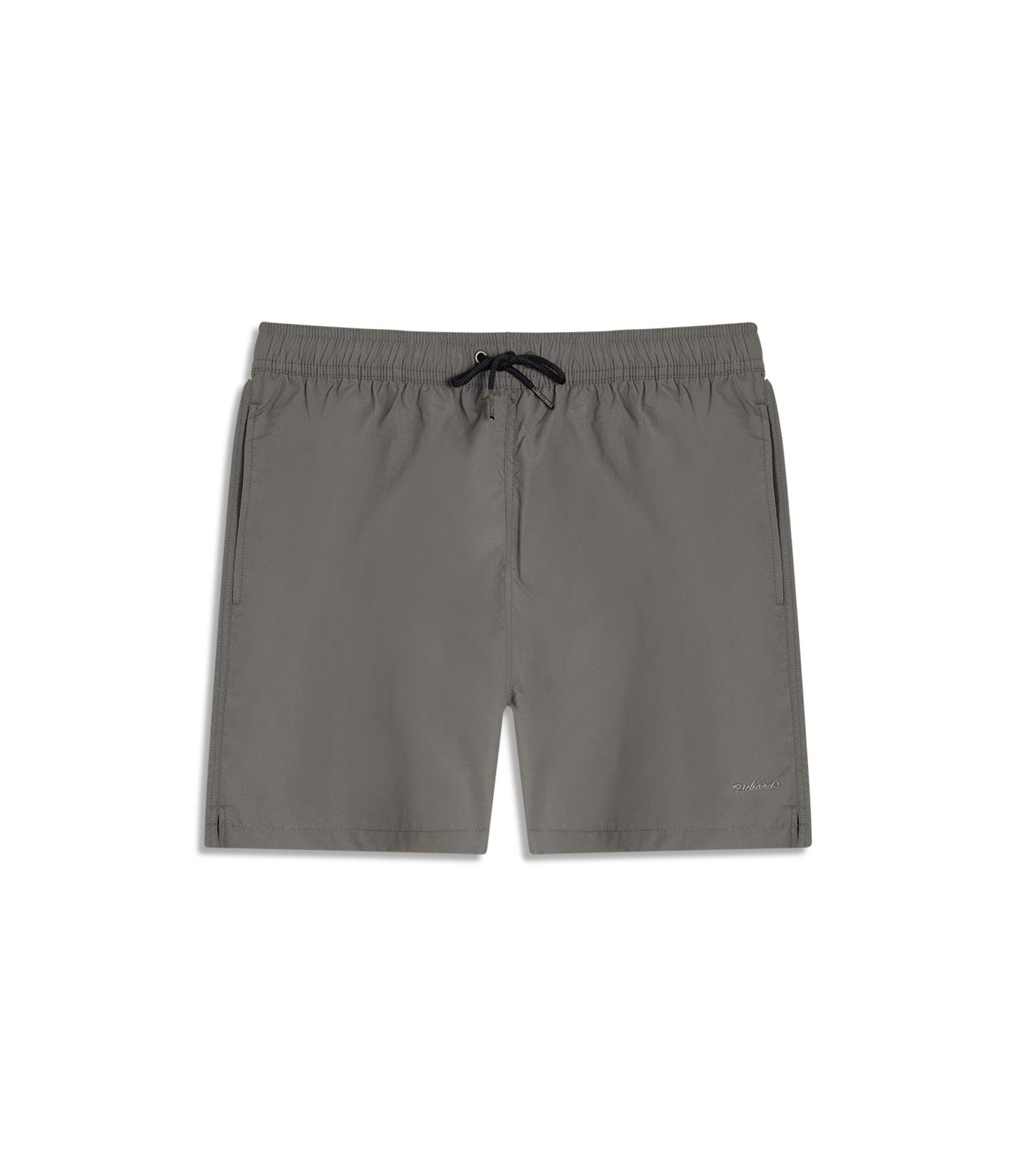 Beach Short Basic Regular Solid Grafite