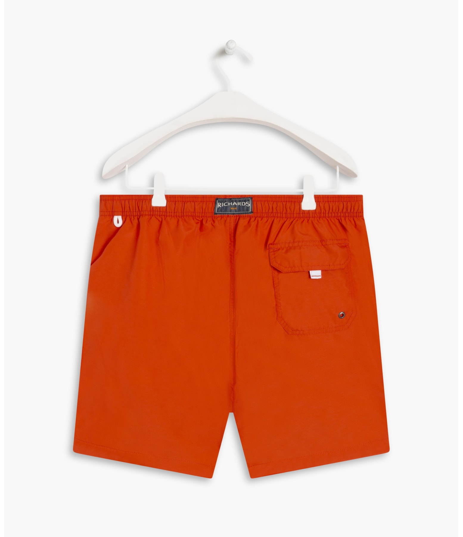 Beach Short Basic Regular Solid Laranja