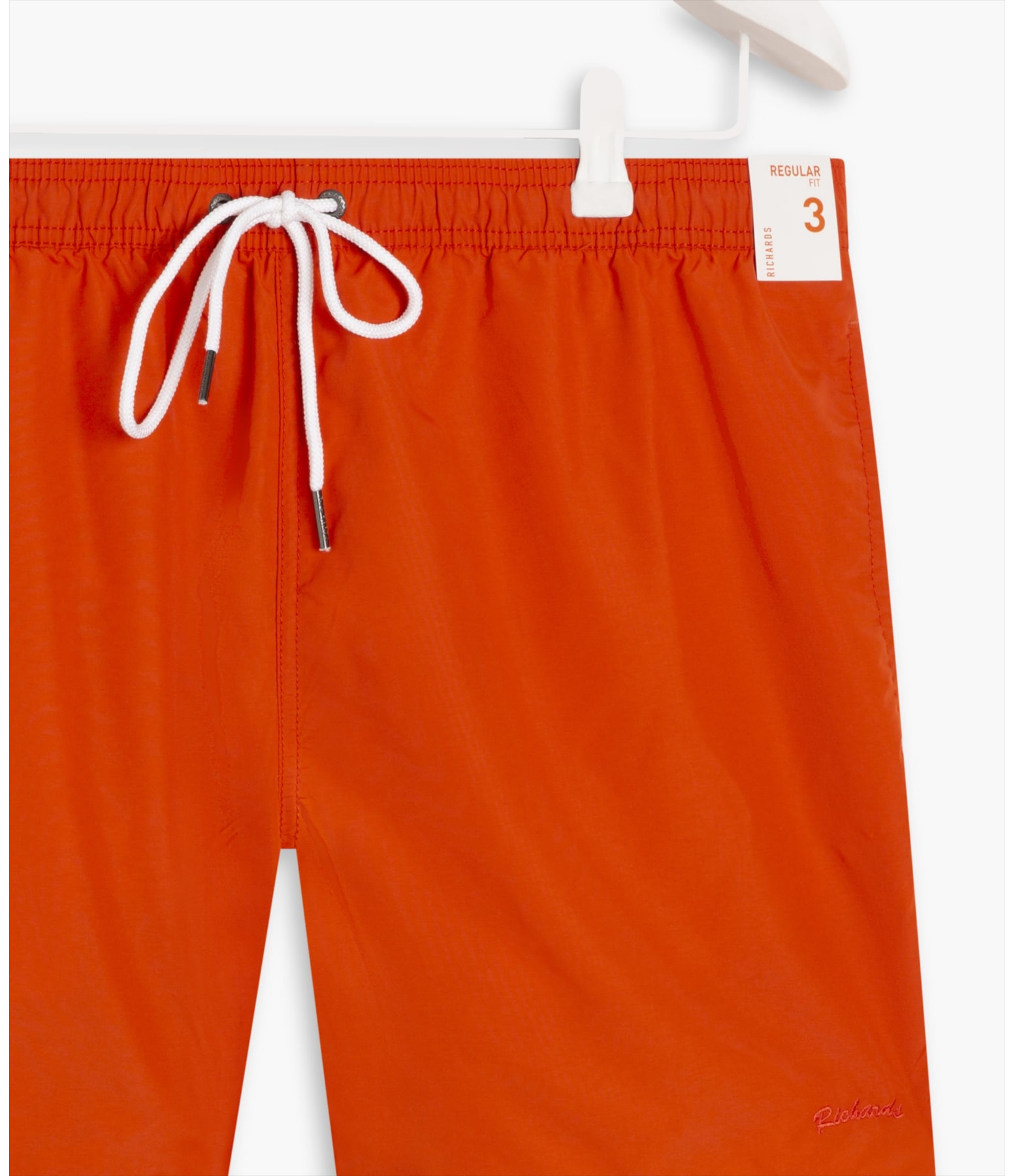 Beach Short Basic Regular Solid Laranja