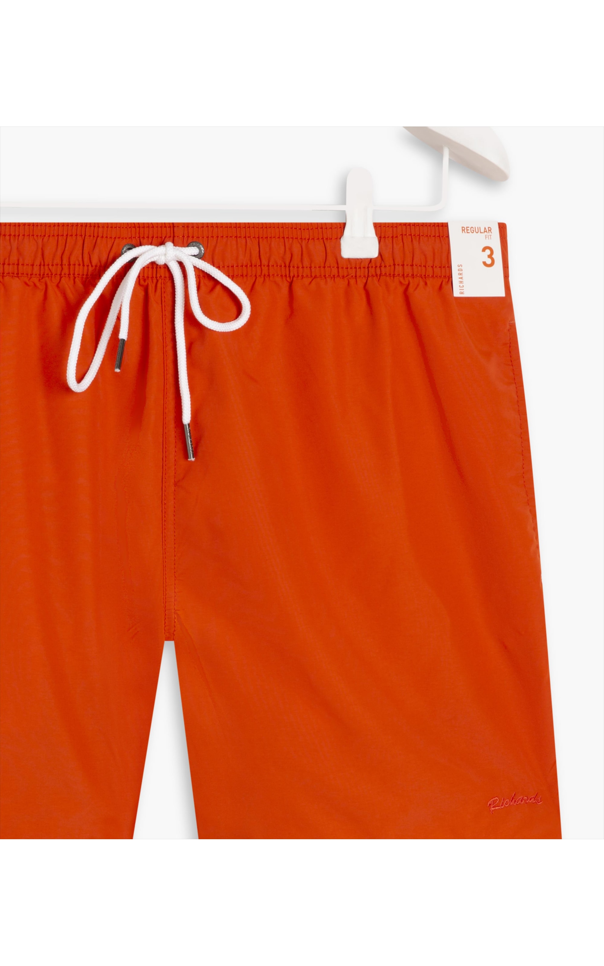 Beach Short Basic Regular Solid Laranja