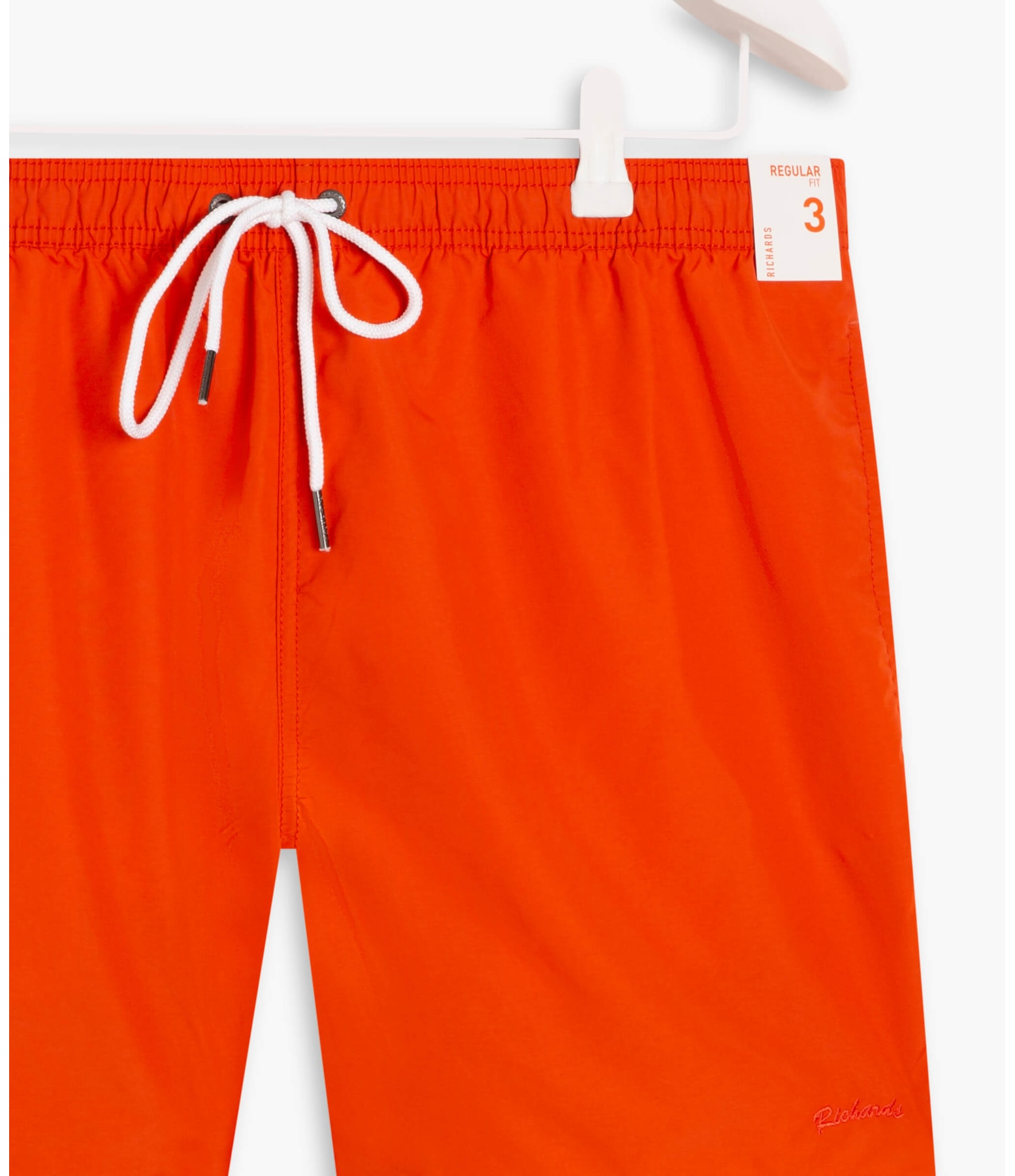 Beach Short Basic Regular Solid Laranja