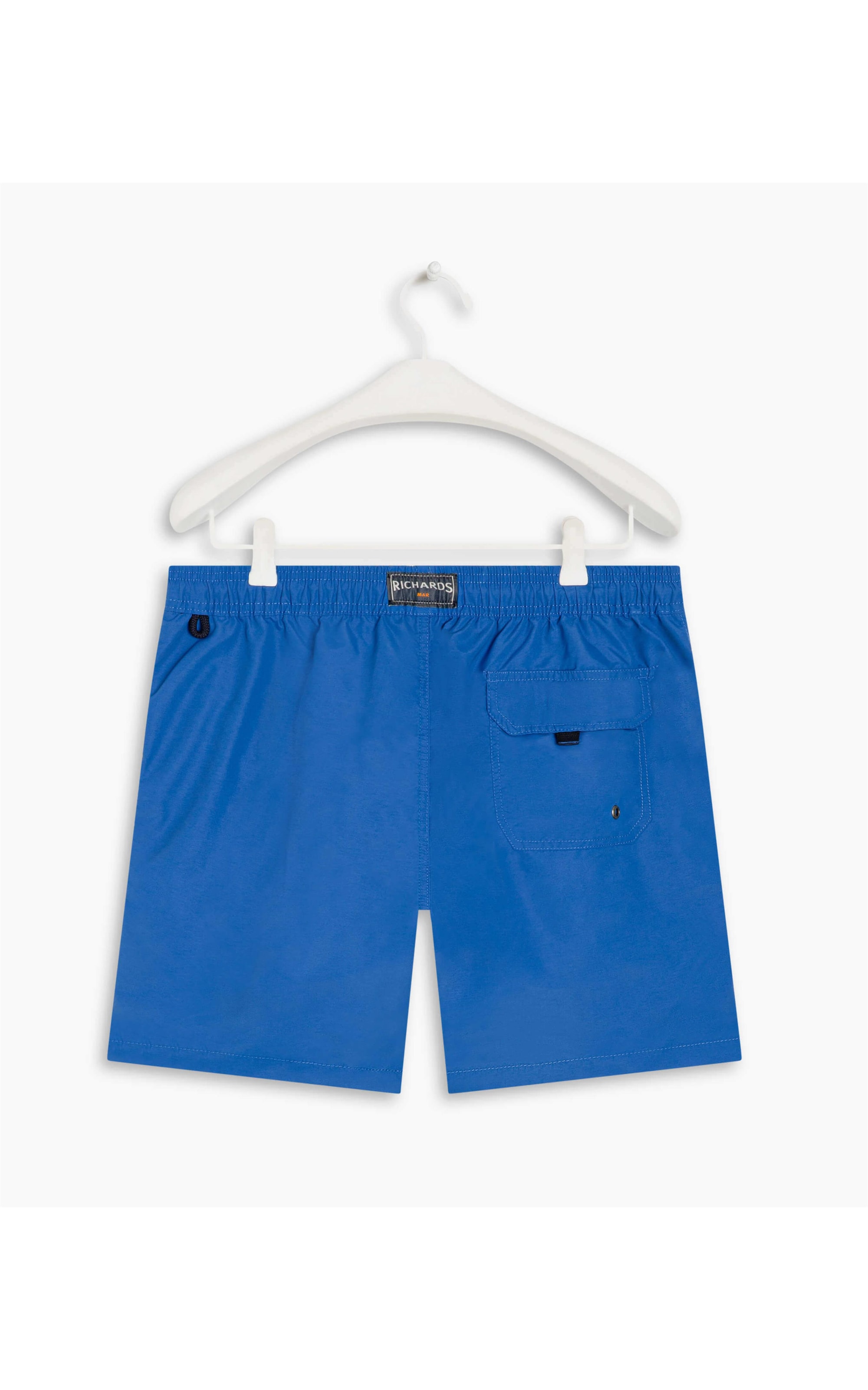 Beach Short Basic Regular Solid Royal