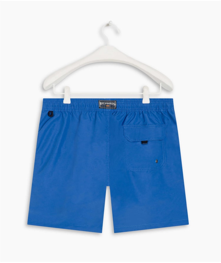 Beach Short Basic Regular Solid Royal