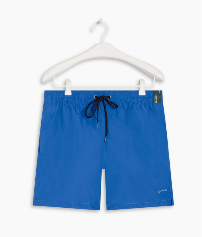 Beach Short Basic Regular Solid Royal