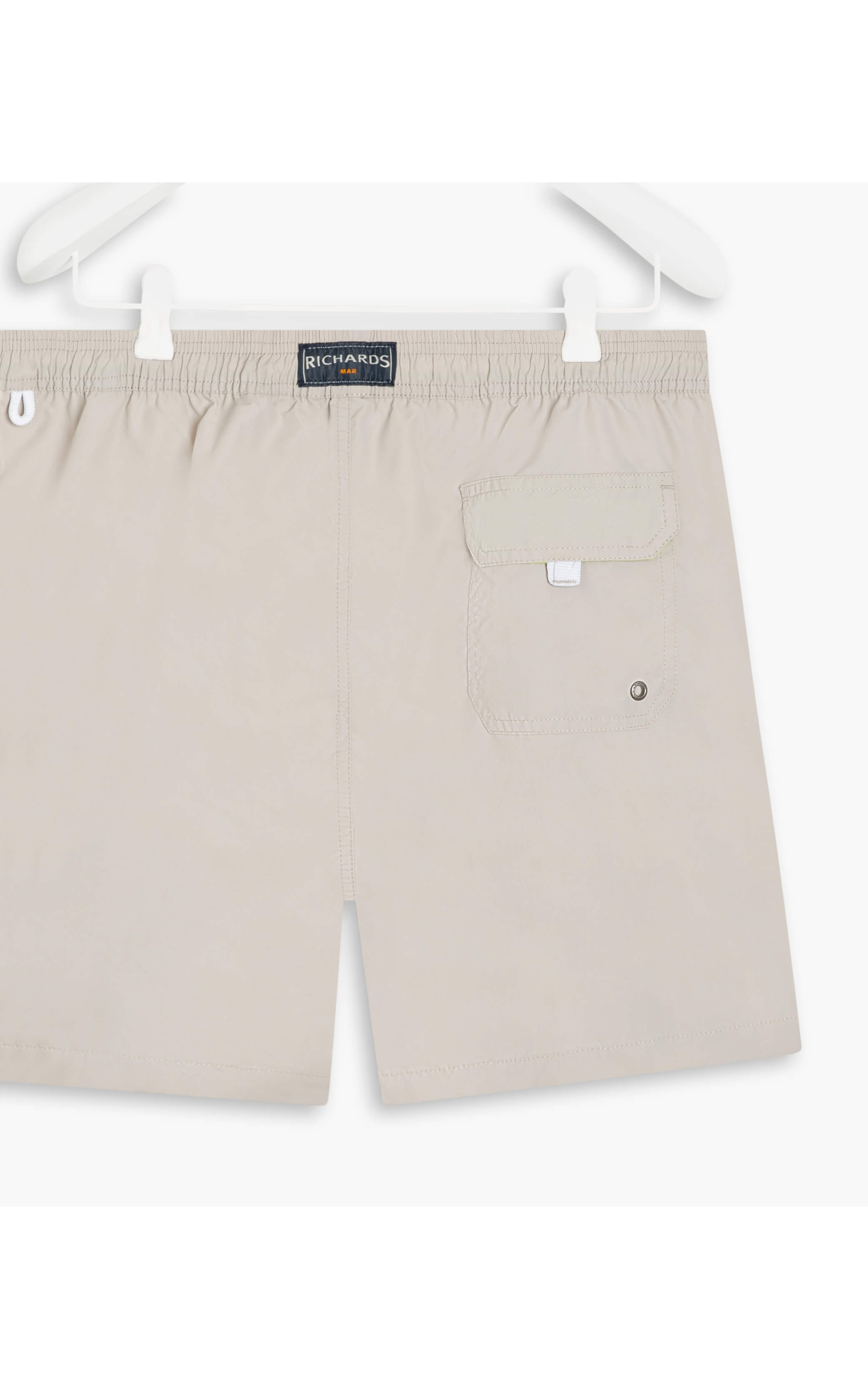 Beach Short Basic Regular Solid Sandy