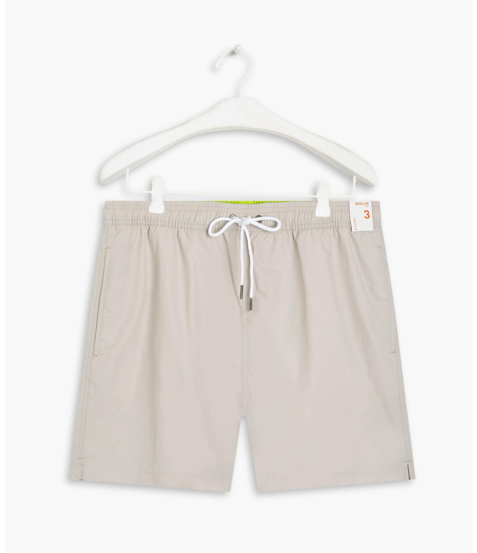 Beach Short Basic Regular Solid Sandy