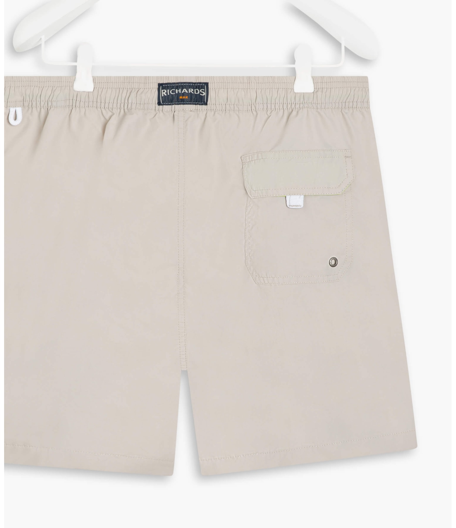 Beach Short Basic Regular Solid Sandy