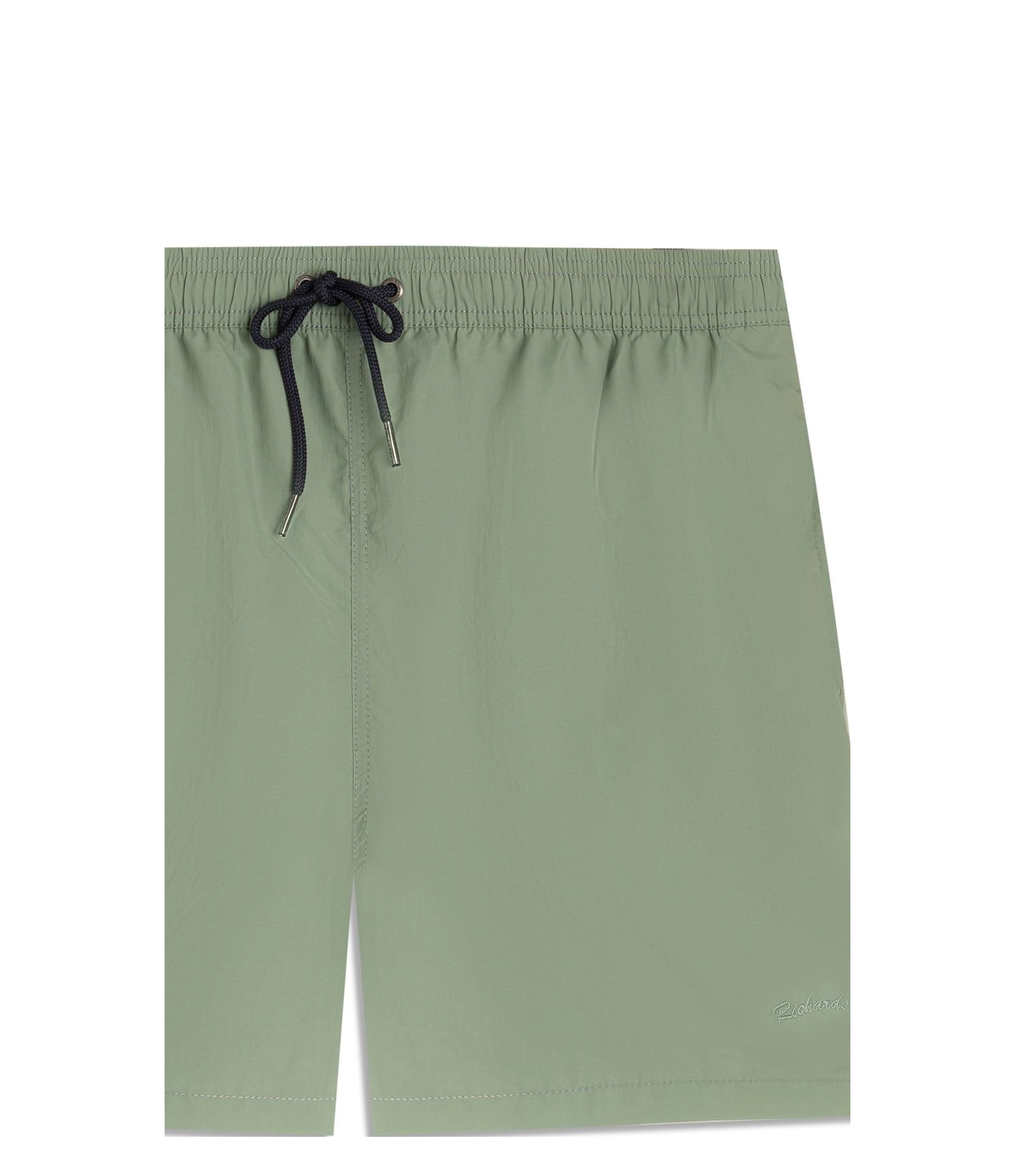 Beach Short Basic Regular Solid Verde Army