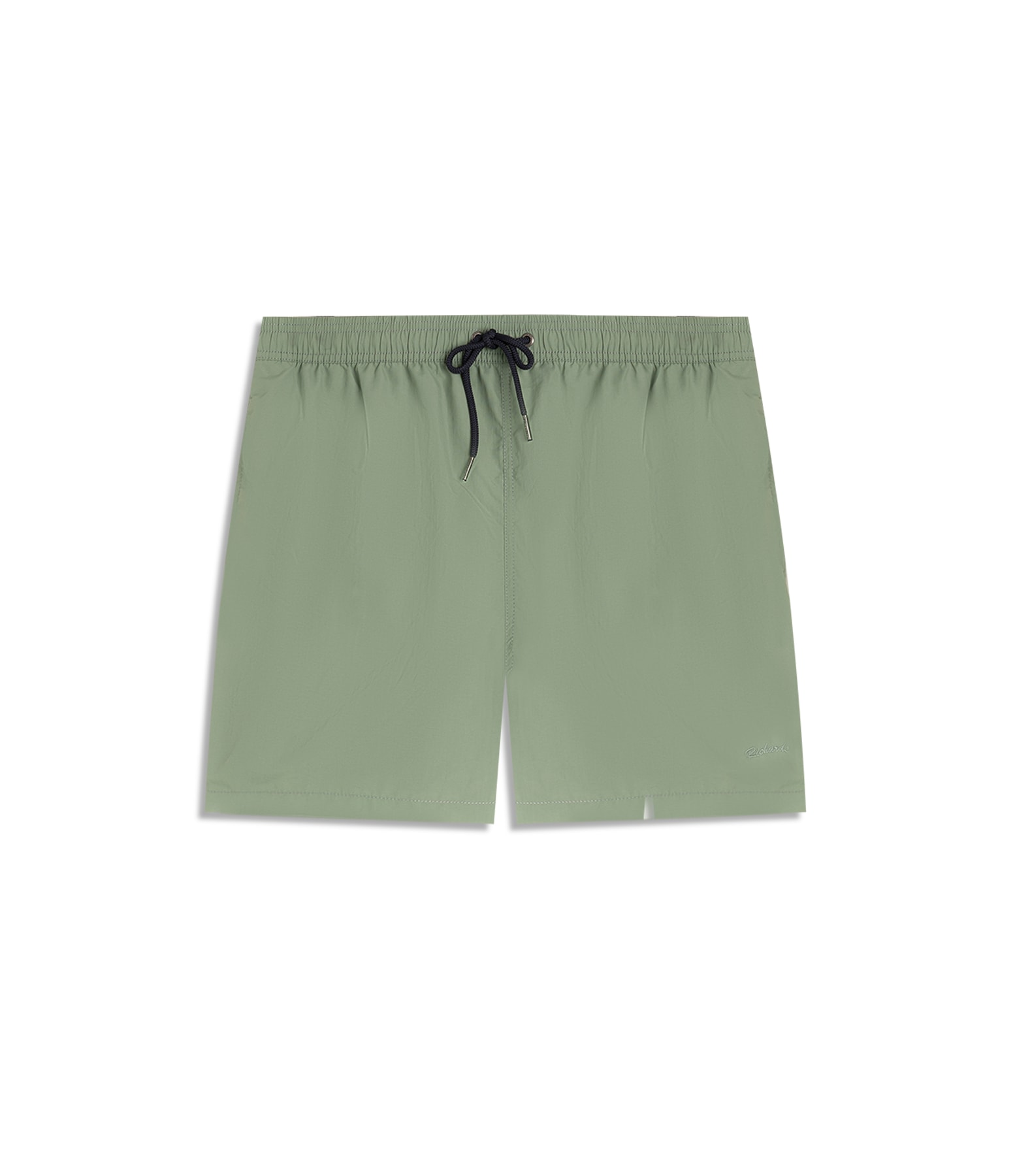 Beach Short Basic Regular Solid Verde Army