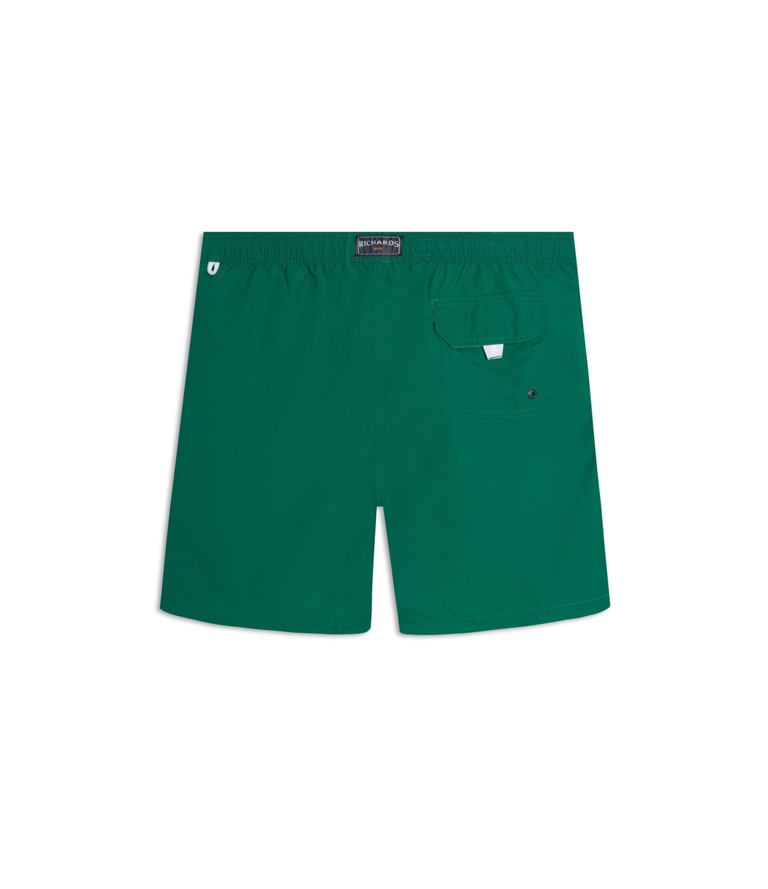 Beach Short Basic Regular Solid Verde Bandeira