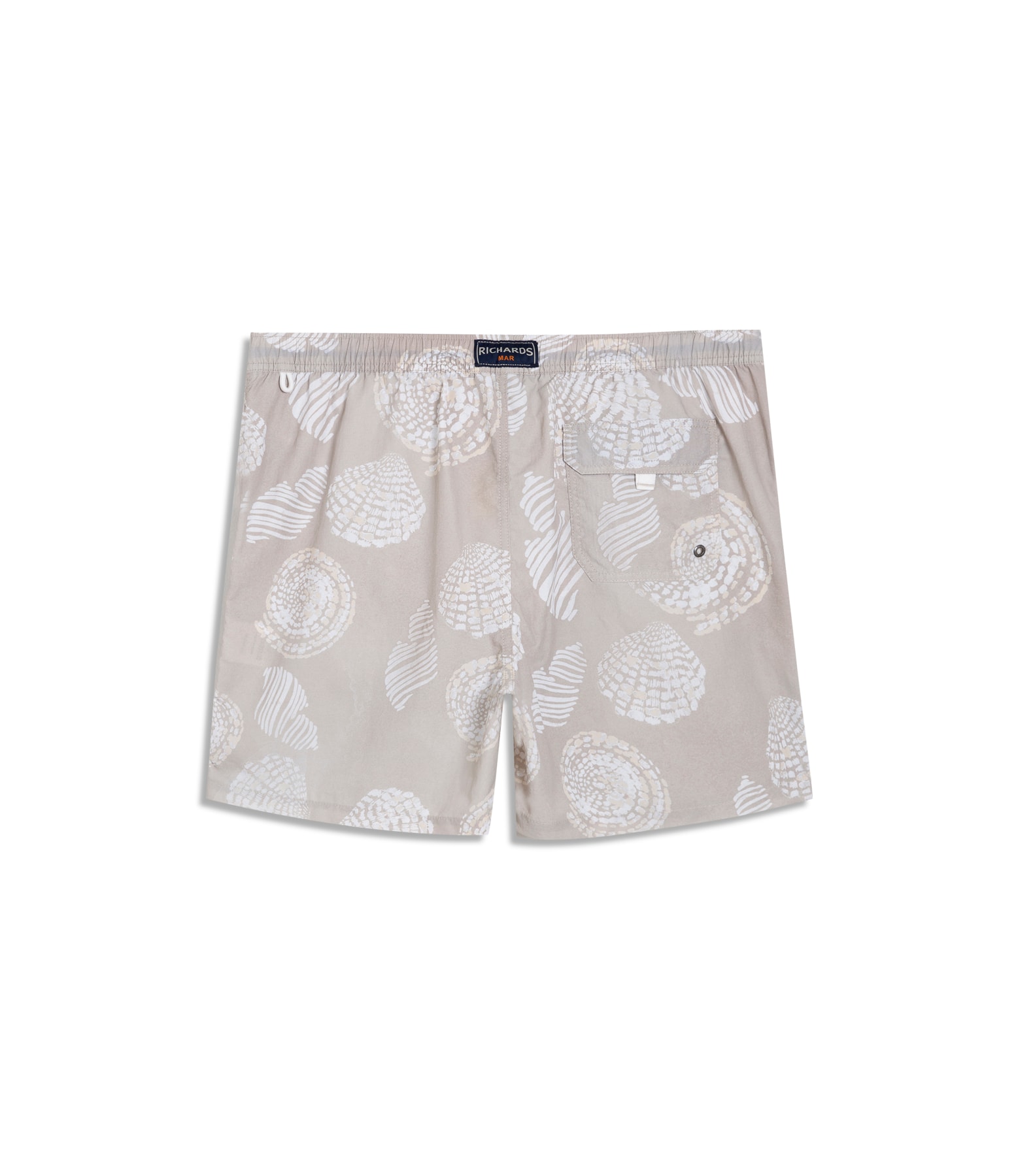 Beach Short Batik Shell Caqui