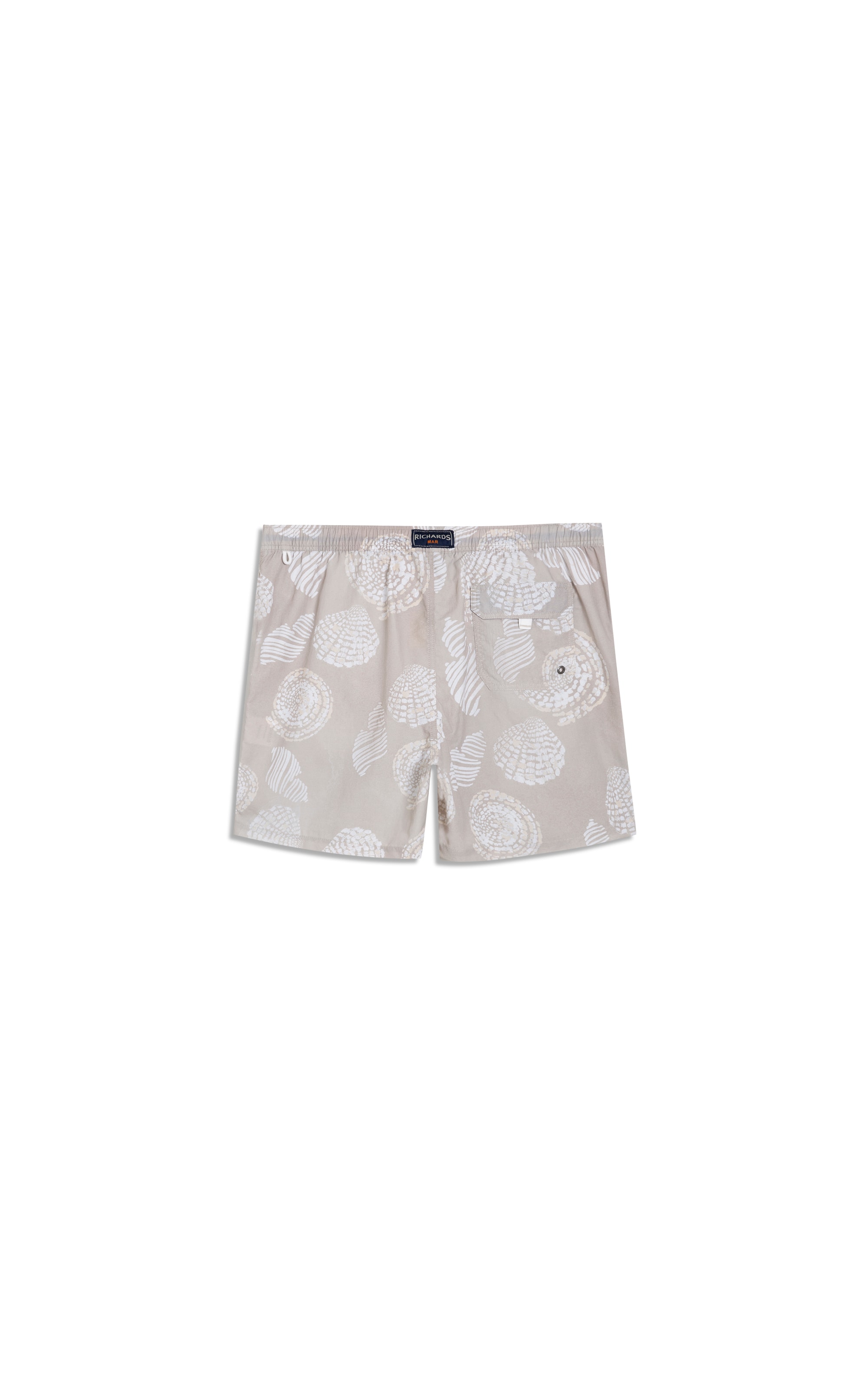 Beach Short Batik Shell Caqui
