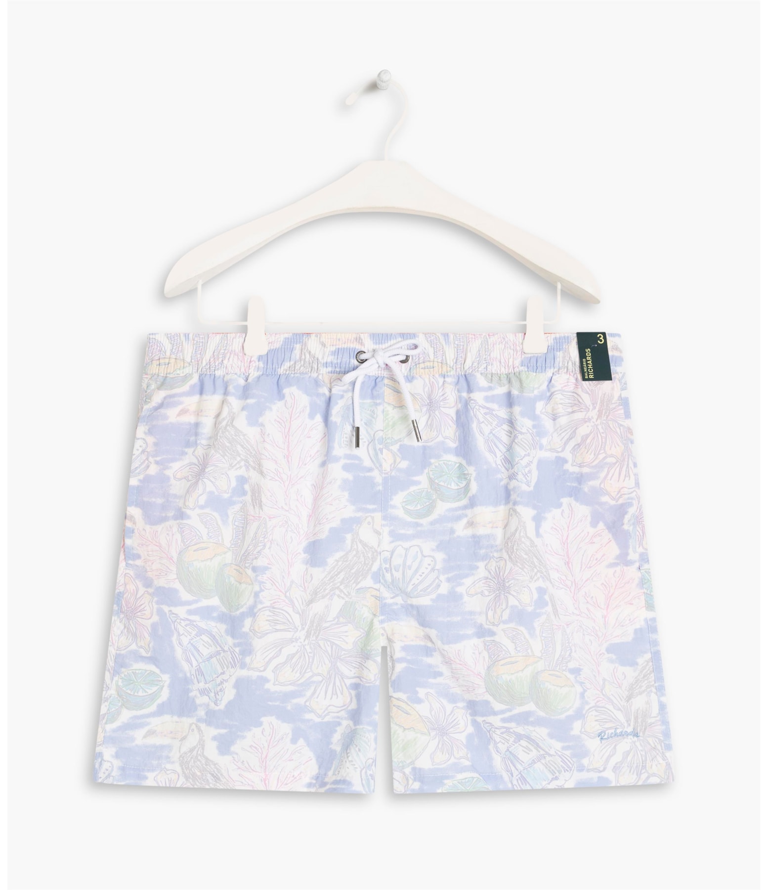 Beach Short Beach Regular Azul Pervante