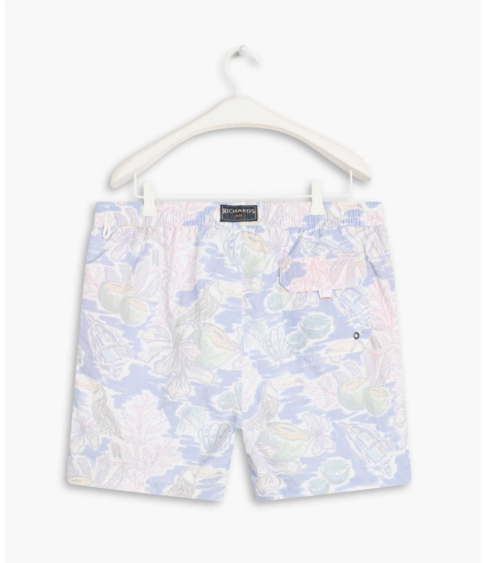Beach Short Beach Regular Azul Pervante
