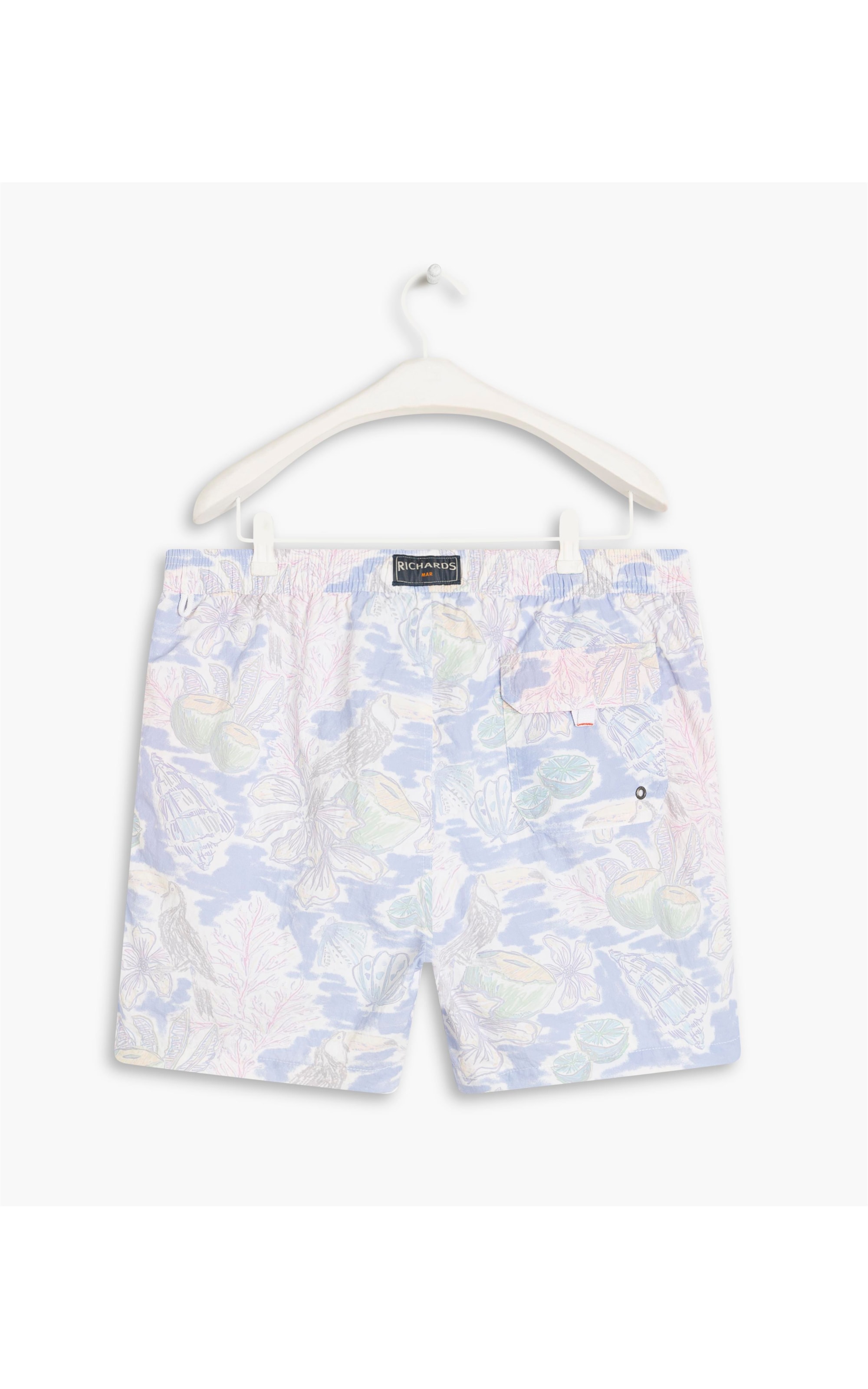 Beach Short Beach Regular Azul Pervante