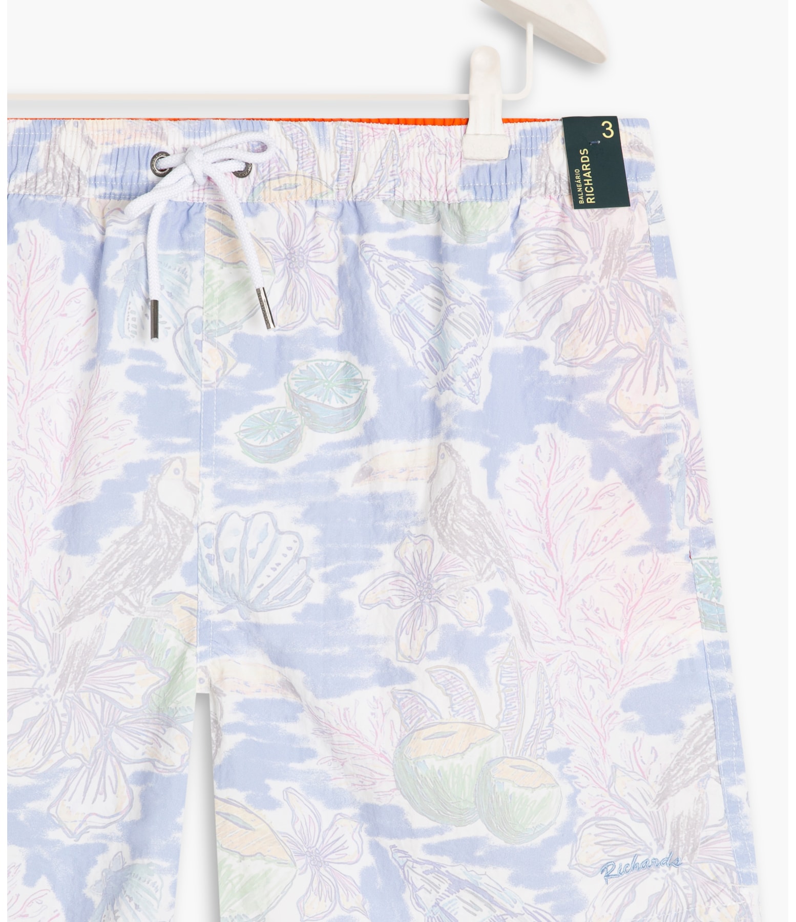 Beach Short Beach Regular Azul Pervante