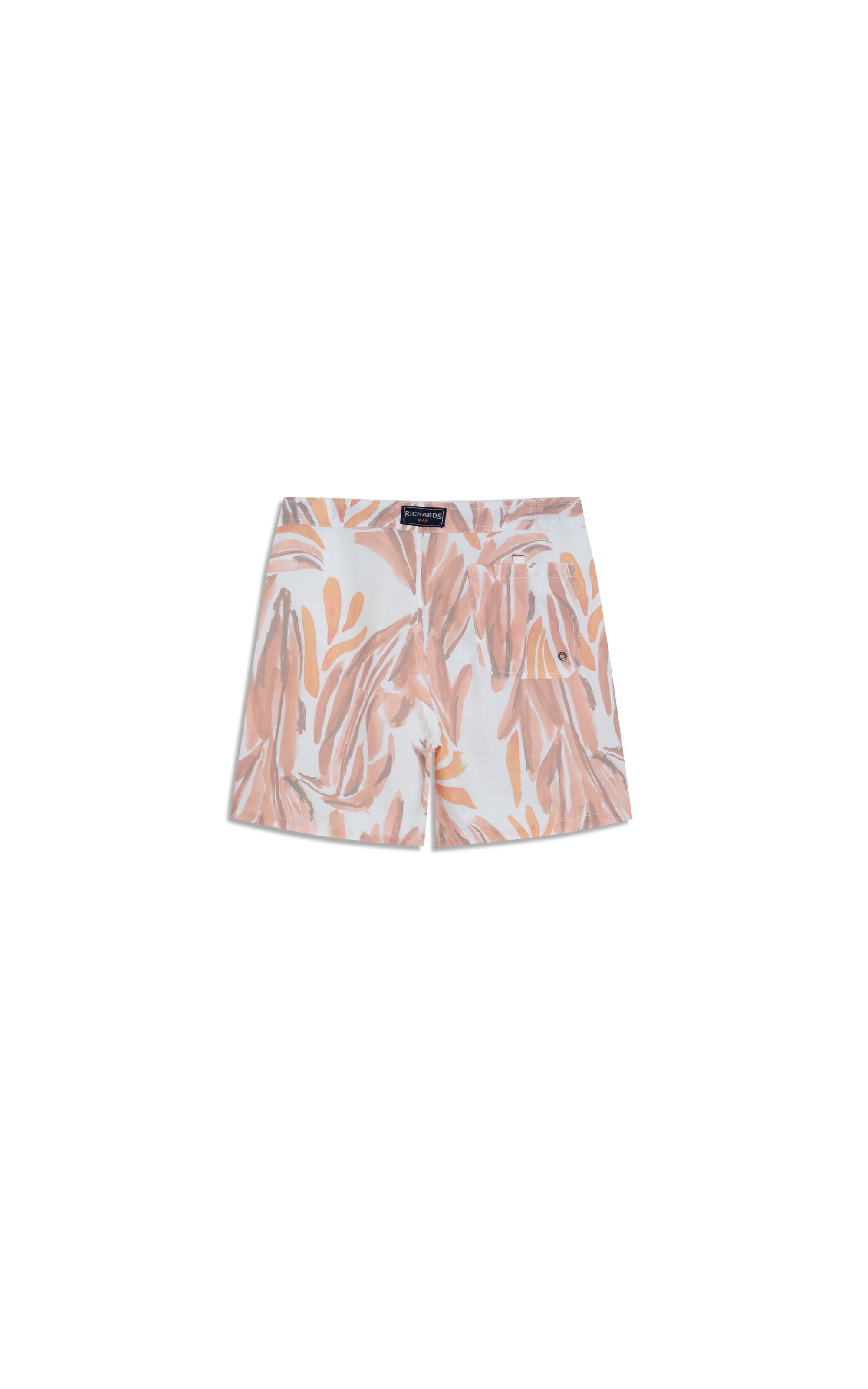 Beach Short Blooming Laranja