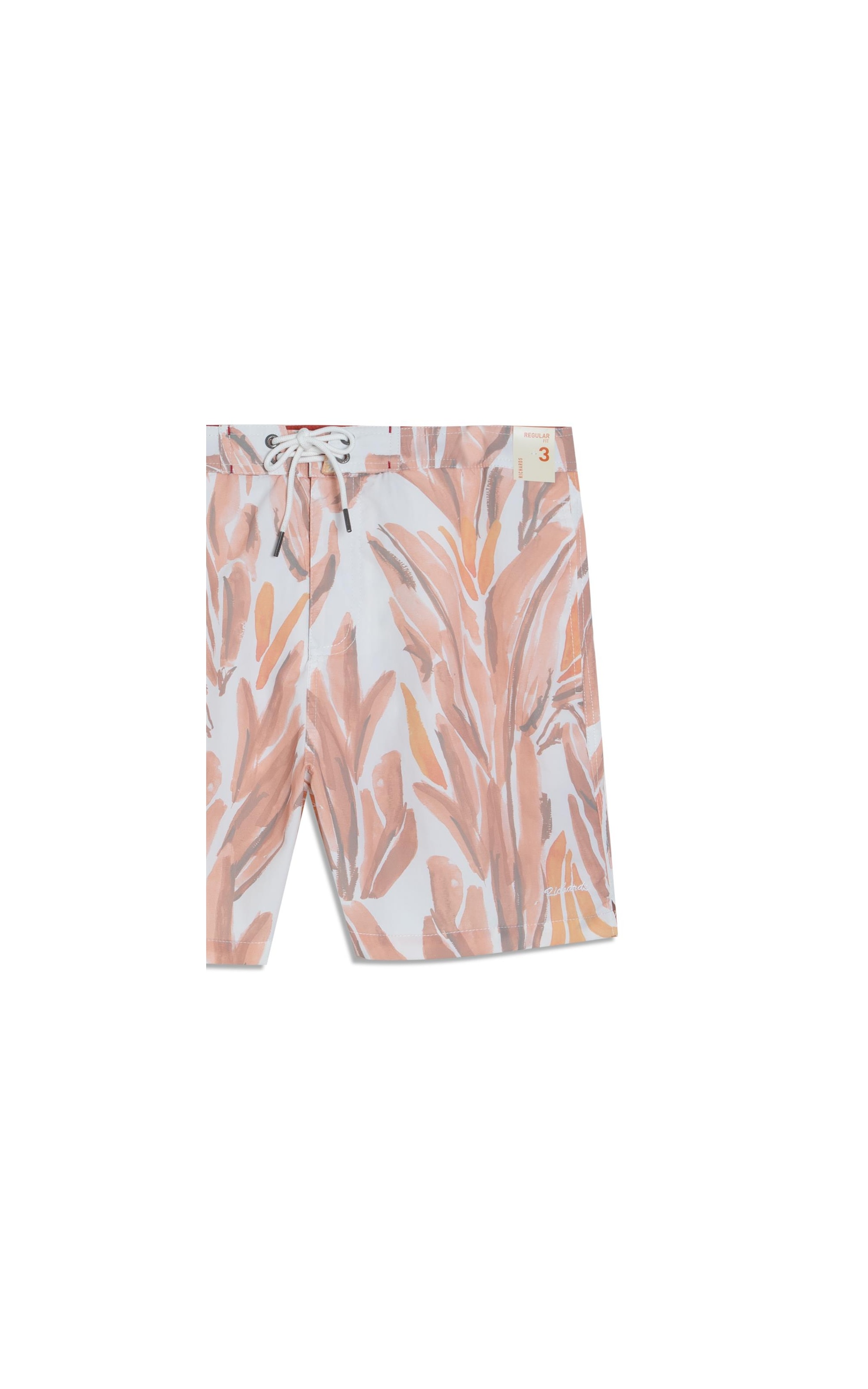 Beach Short Blooming Laranja