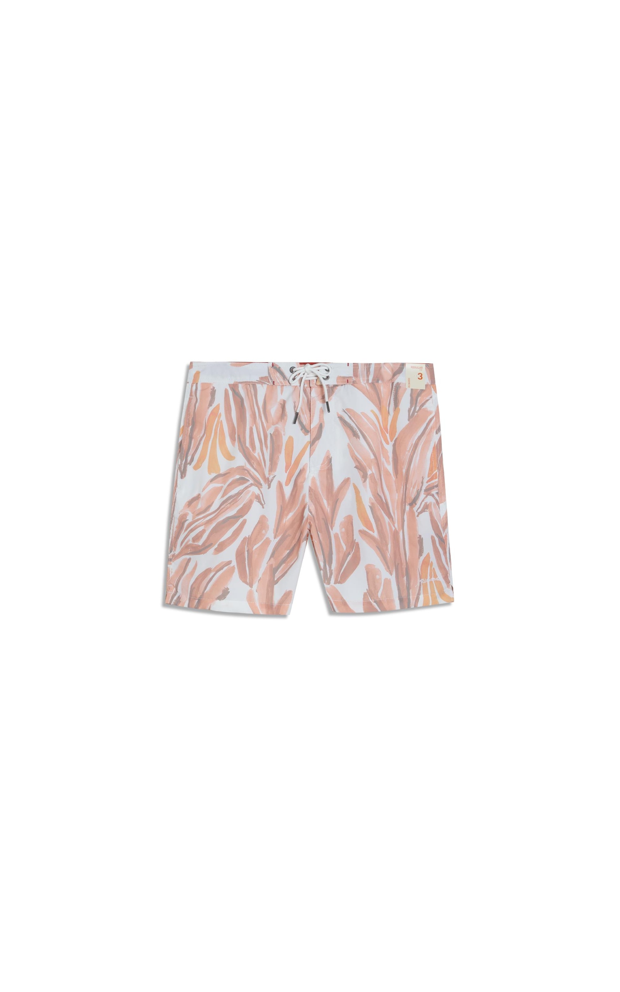 Beach Short Blooming Laranja