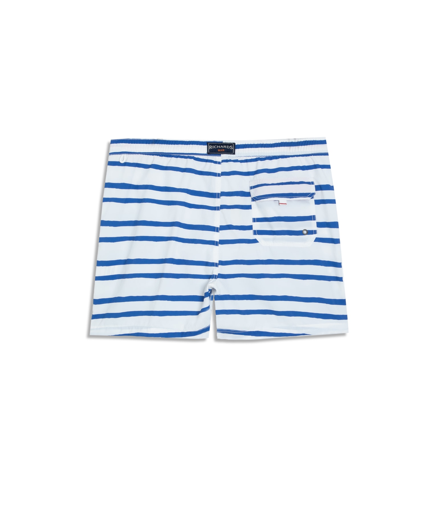 Beach Short Bluejay Stripes Regular Royal
