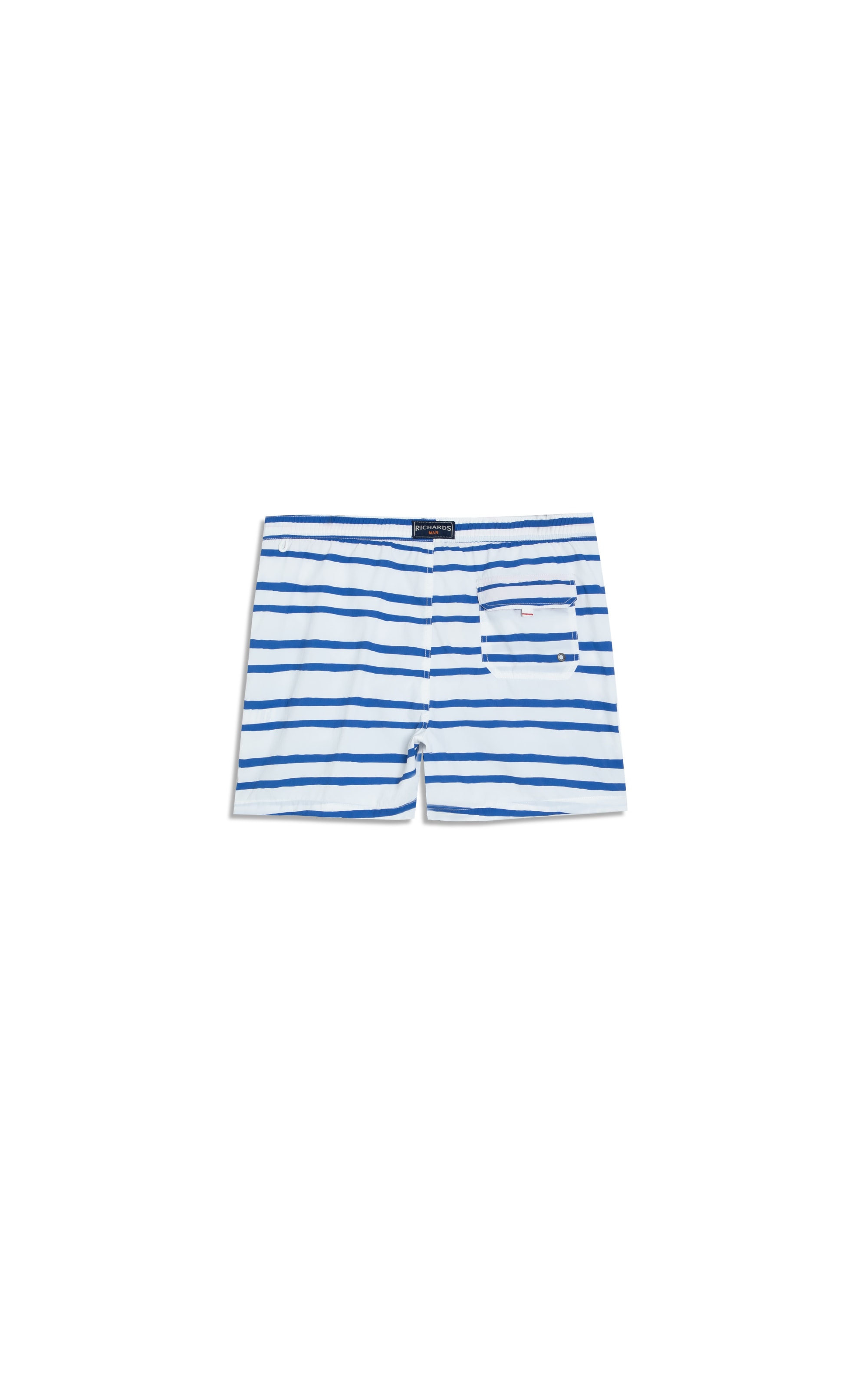 Beach Short Bluejay Stripes Regular Royal