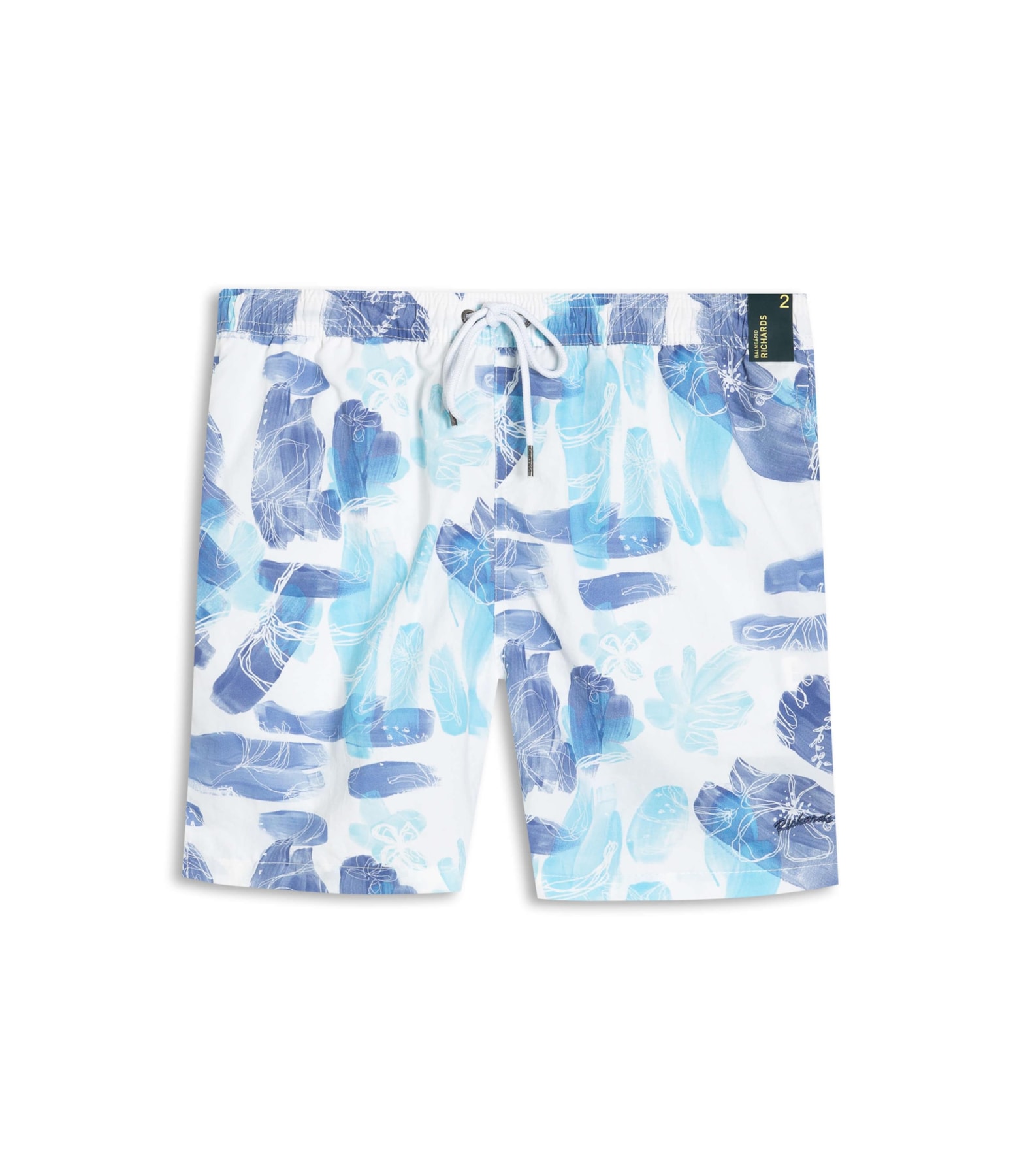  Beach Short Brushed Regular Azul Claro