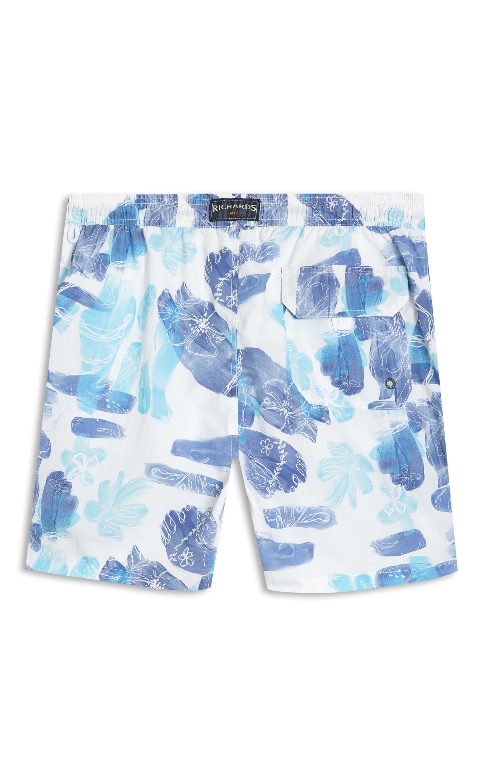  Beach Short Brushed Regular Azul Claro