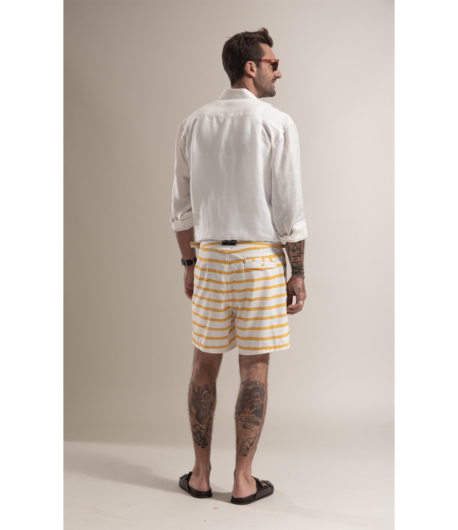 Beach Short Buckle d Long Amarelo