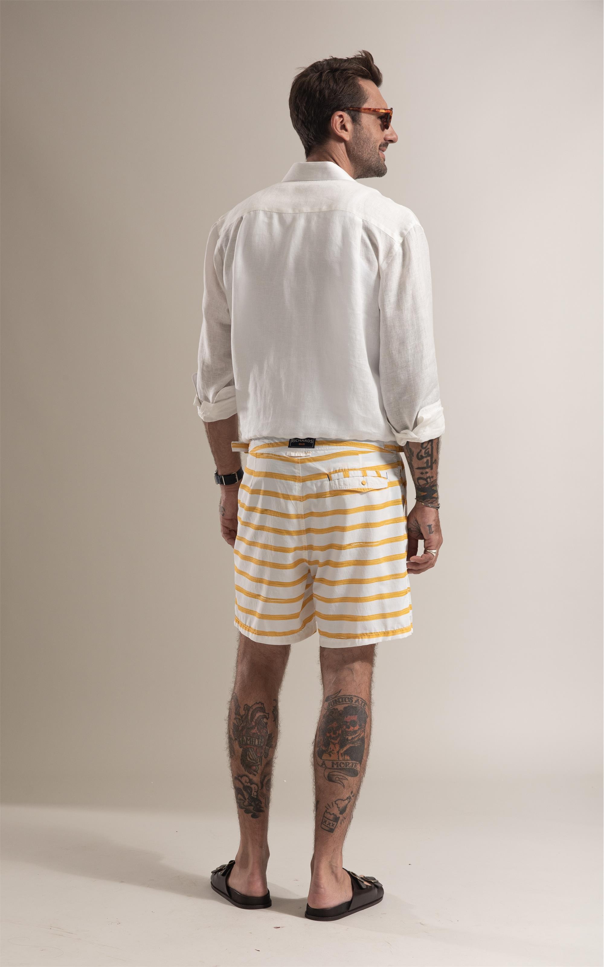 Beach Short Buckle d Long Amarelo