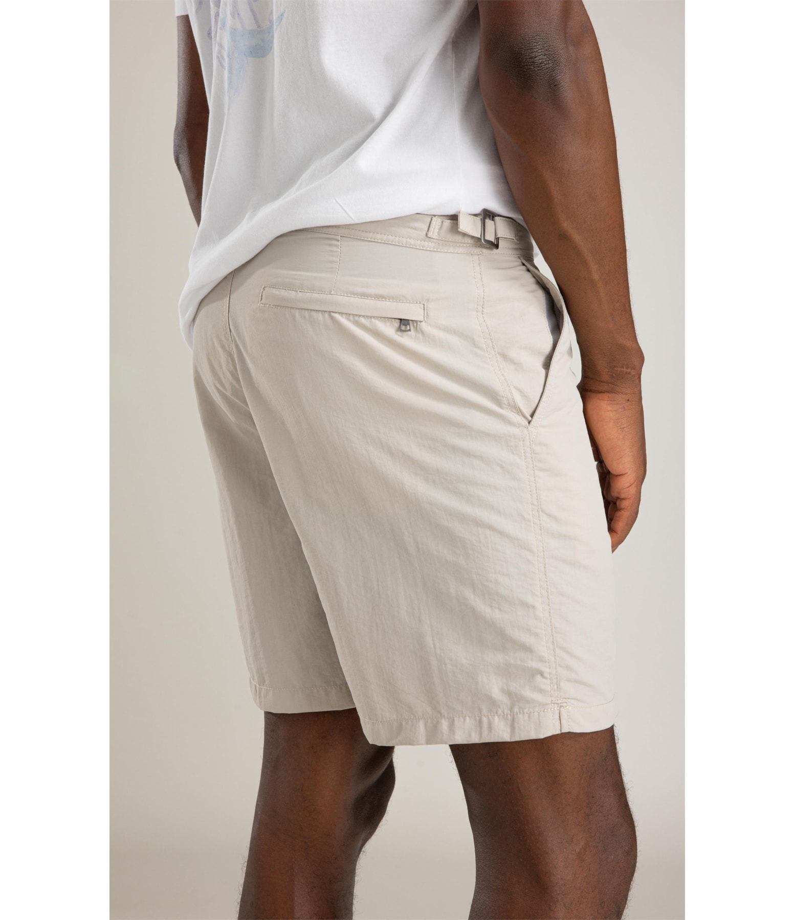 Beach Short Bucleboard Surf Long Cinza Claro