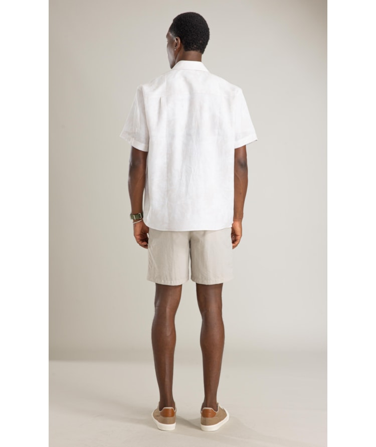 Beach Short Bucleboard Surf Long Cinza Claro