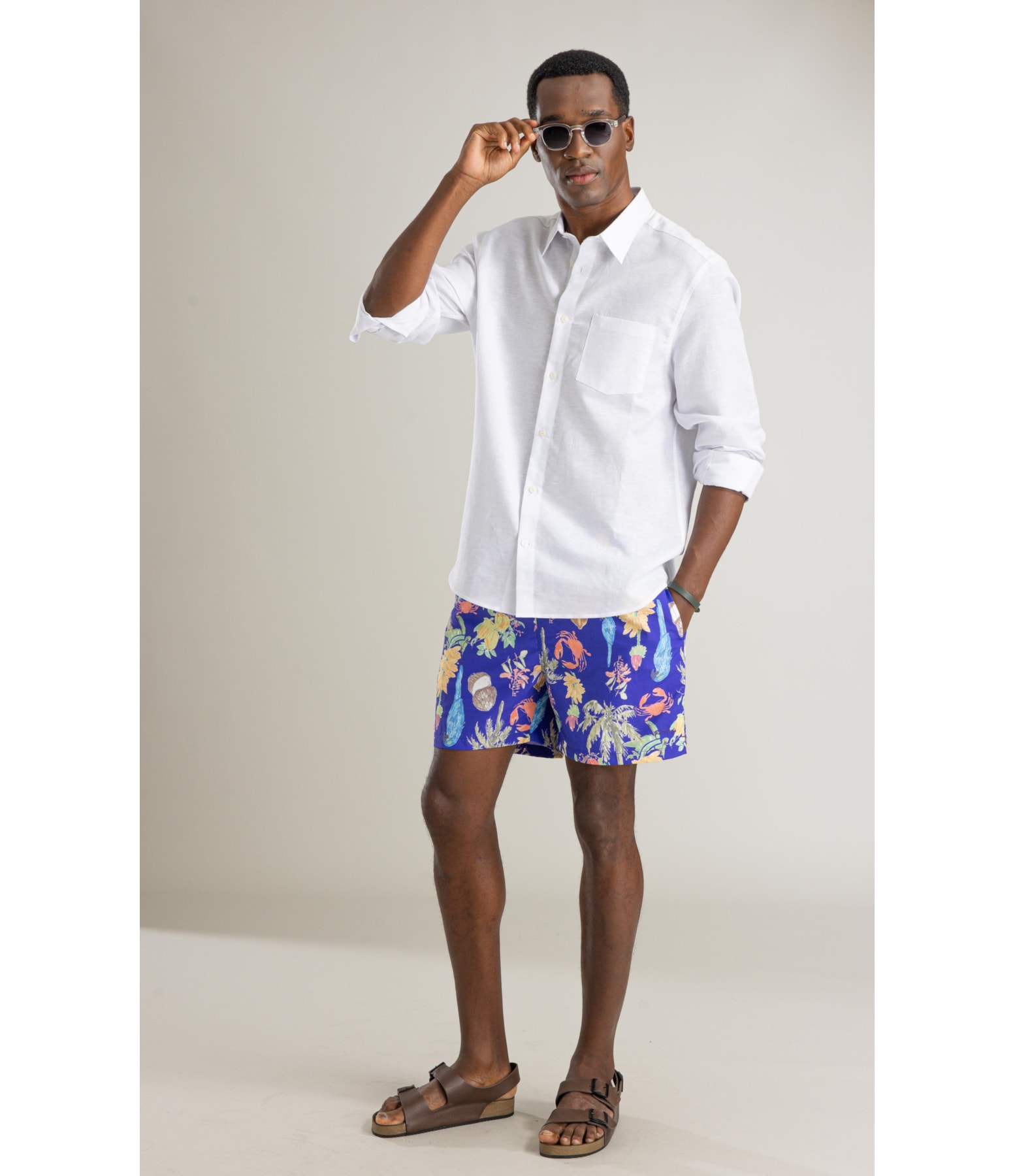 Beach Short Cacau Roxo