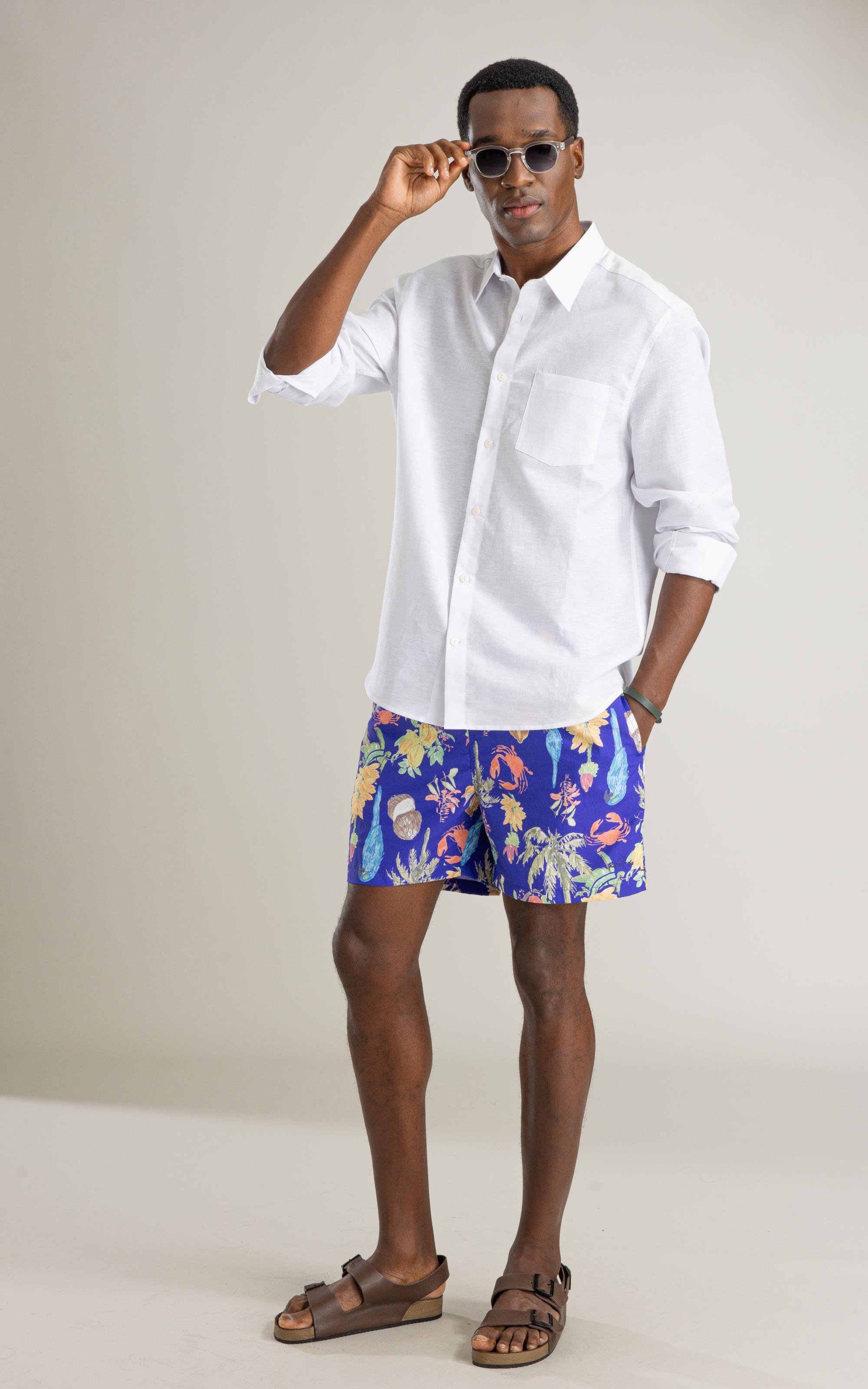 Beach Short Cacau Roxo