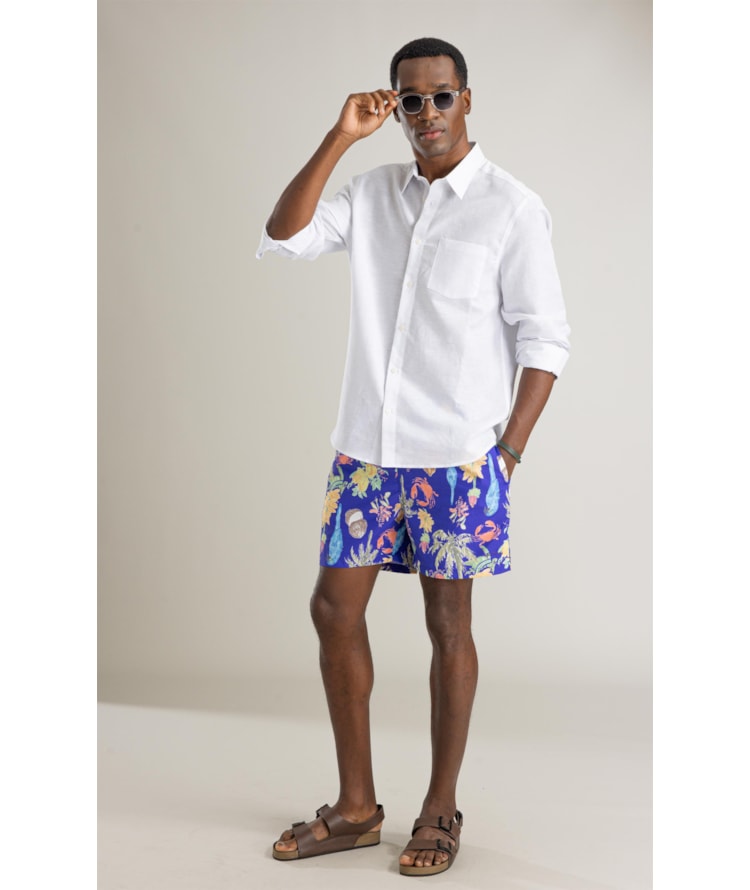 Beach Short Cacau Roxo