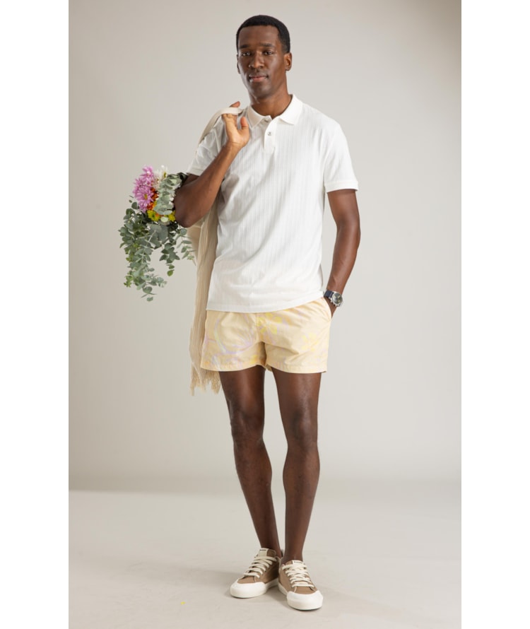 Beach Short Caete Biarritz Amarelo