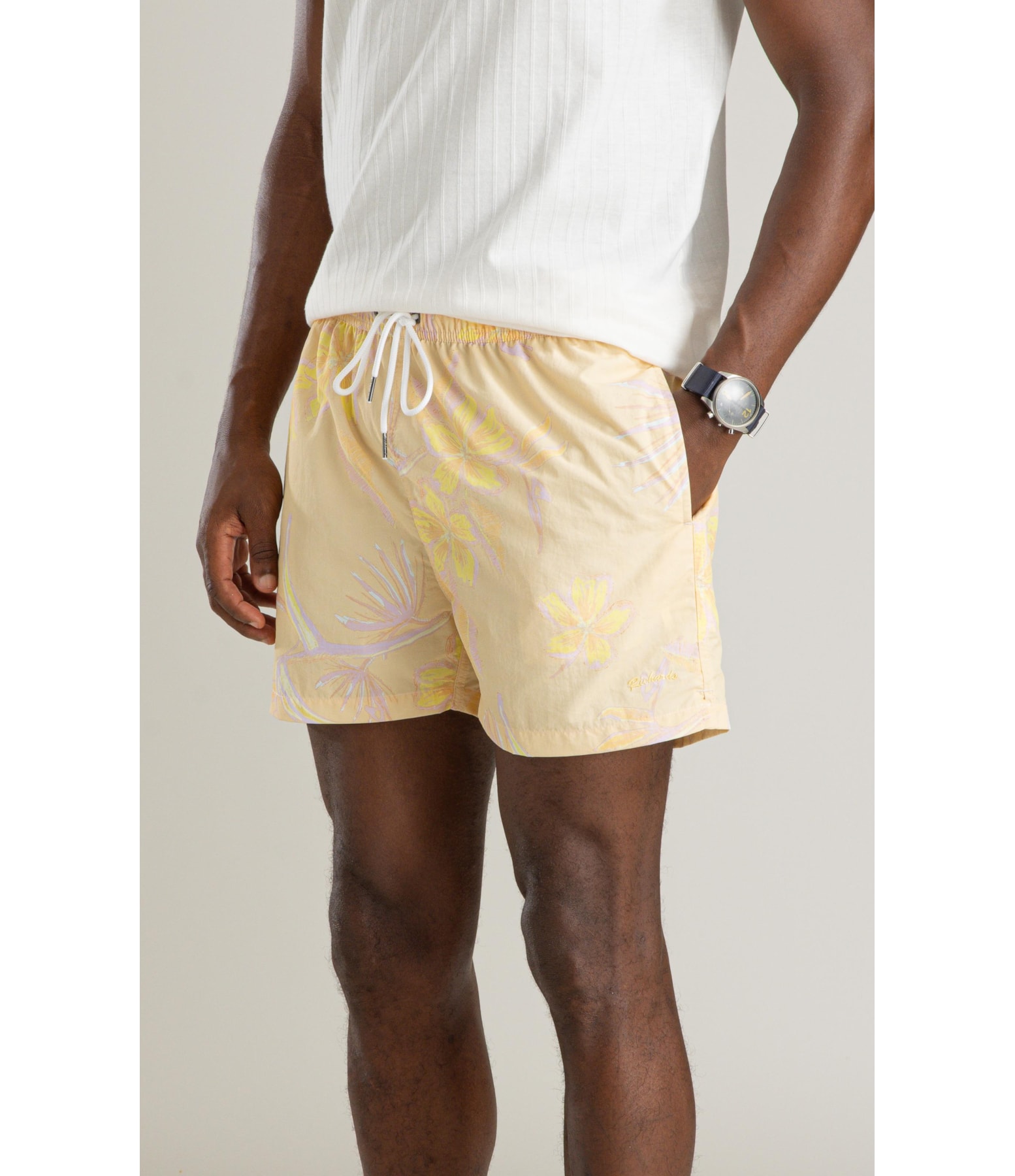 Beach Short Caete Biarritz Amarelo