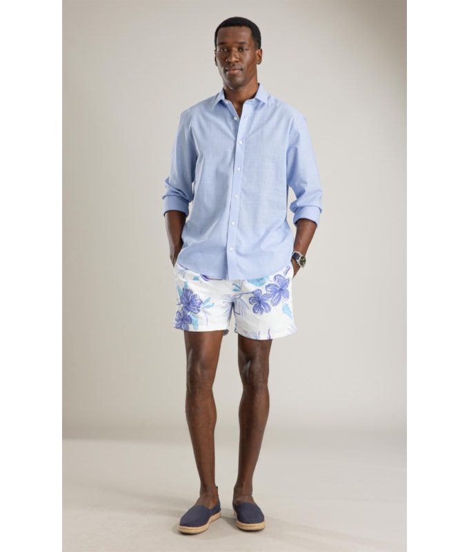 Beach Short Caete Regular Branco