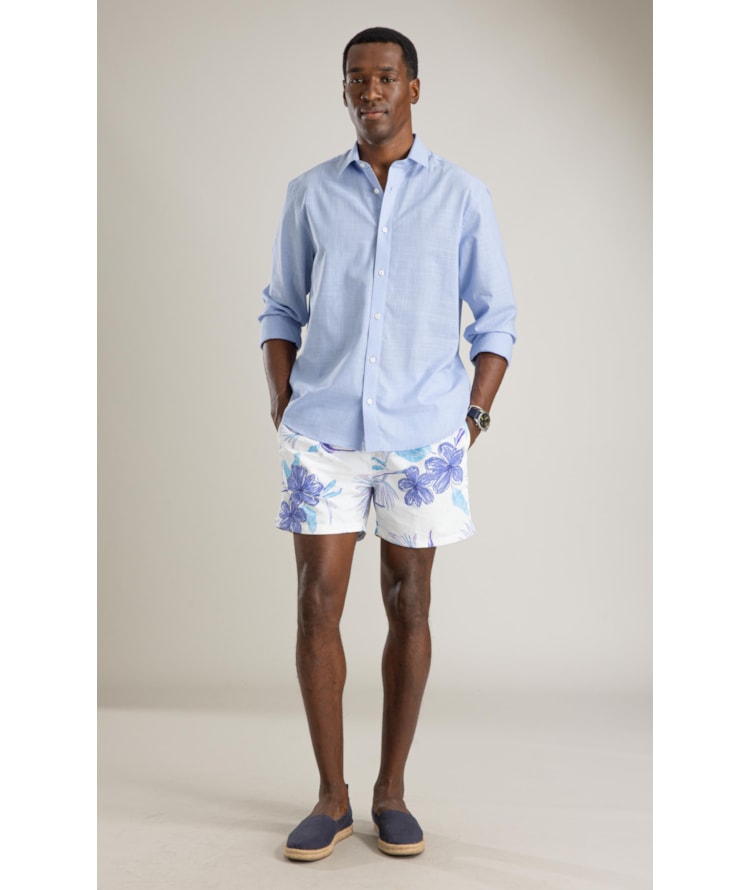 Beach Short Caete Regular Branco