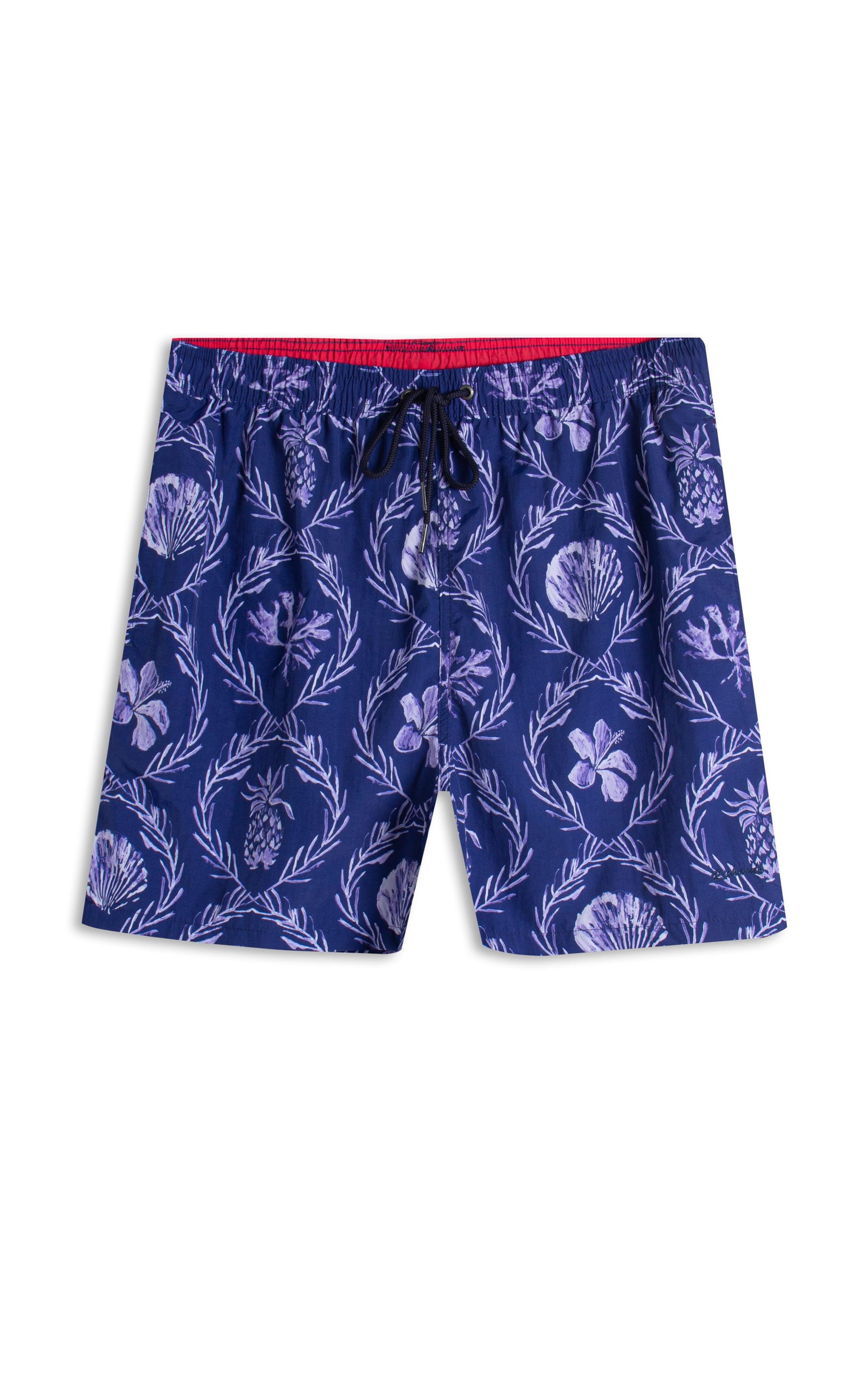 Beach Short Camafeu Regular Dark Navy