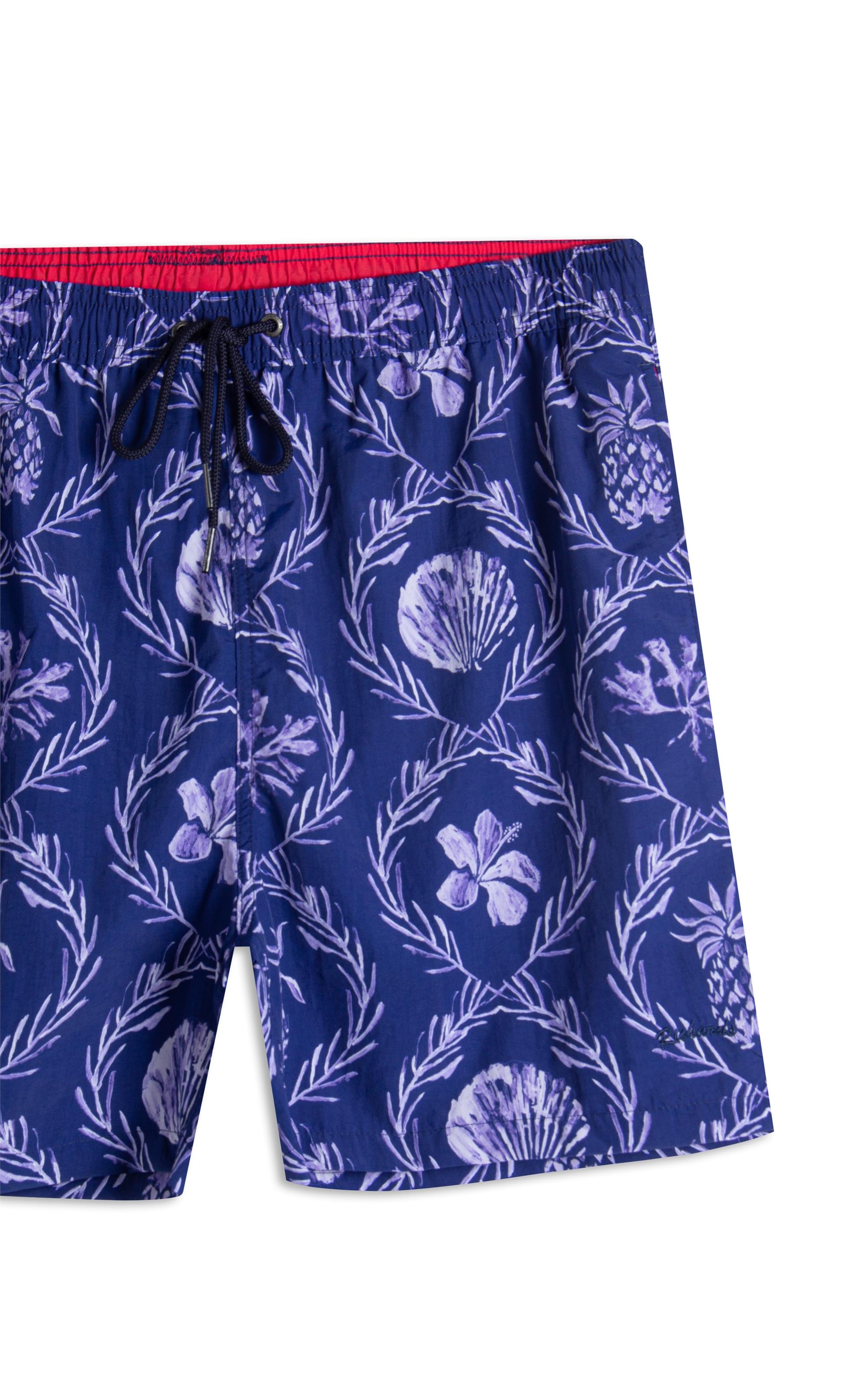 Beach Short Camafeu Regular Dark Navy