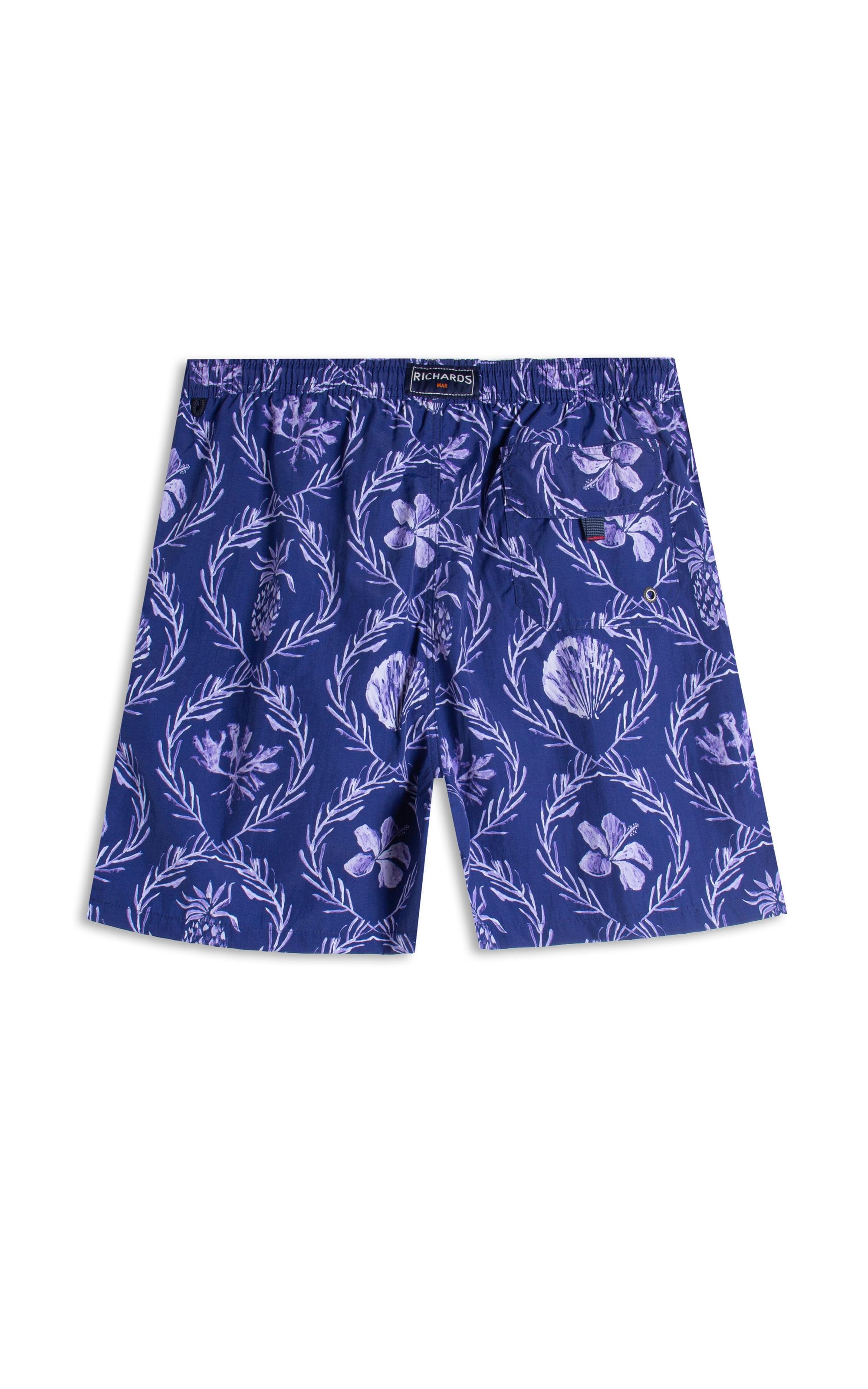 Beach Short Camafeu Regular Dark Navy