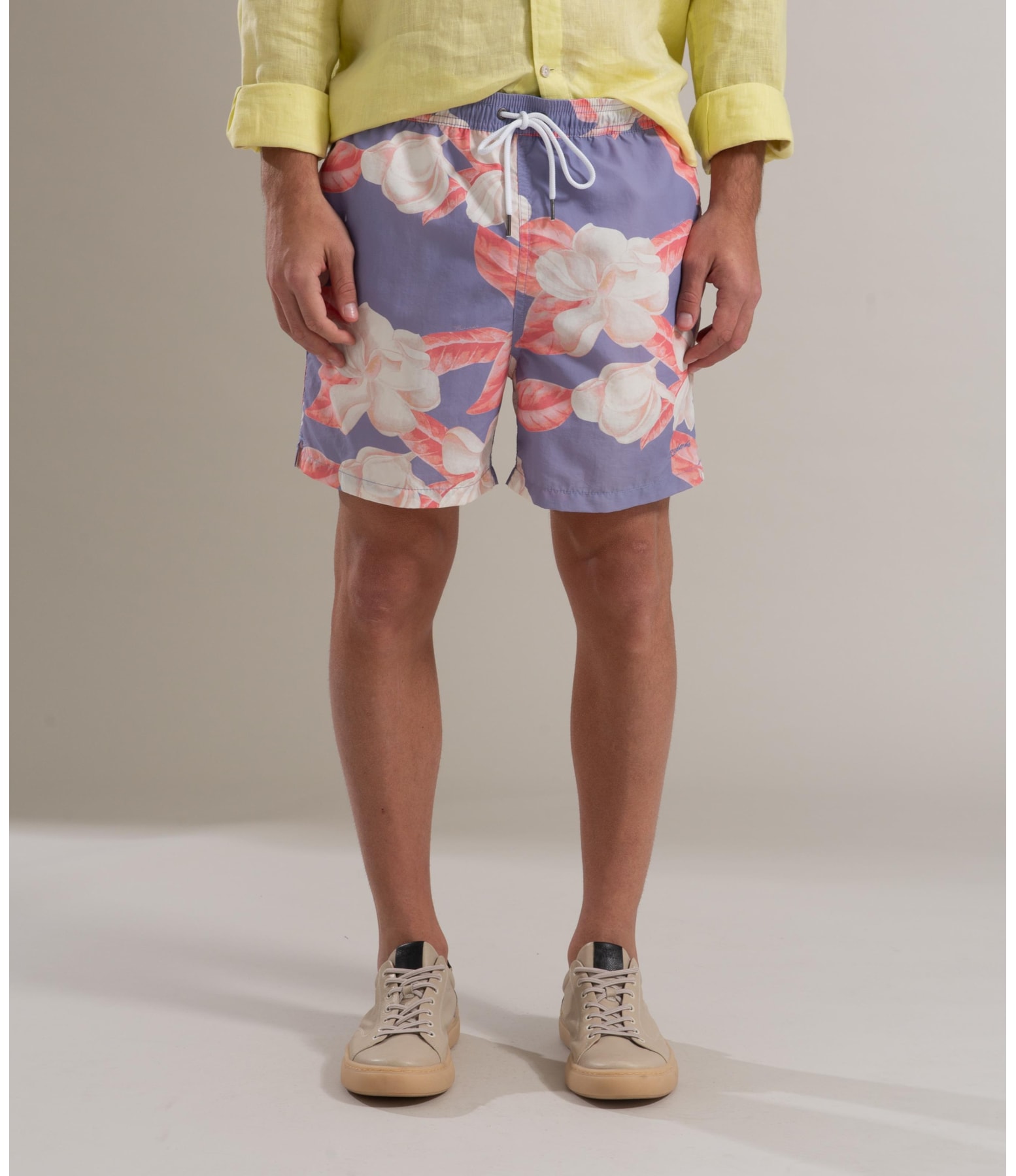 Beach  Short Camelia Regular Azul Chofer