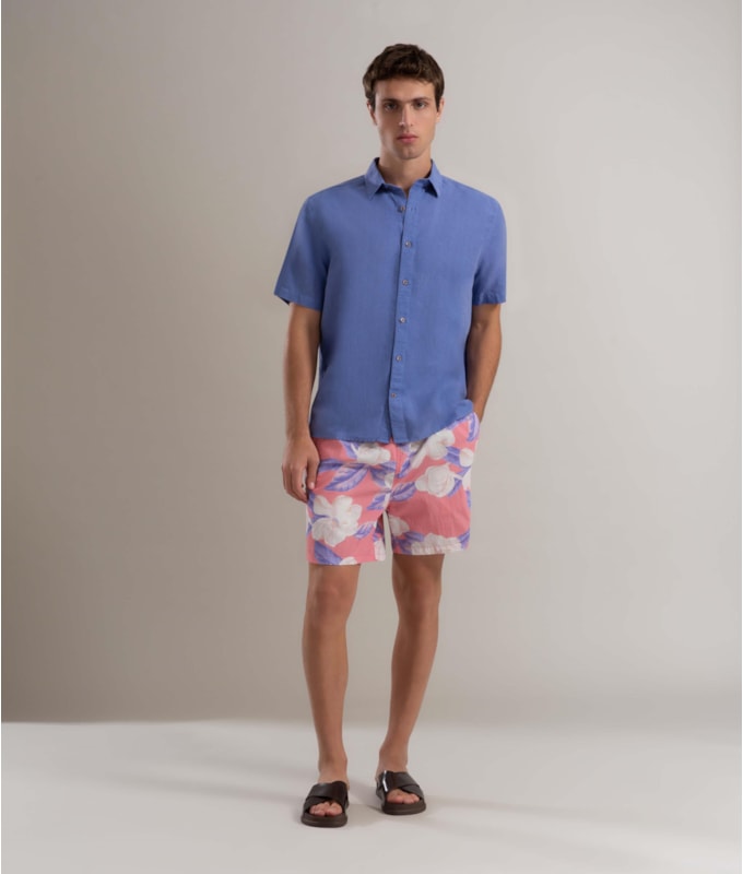 Beach  Short Camelia Regular Lav.Medio C/ Degrade