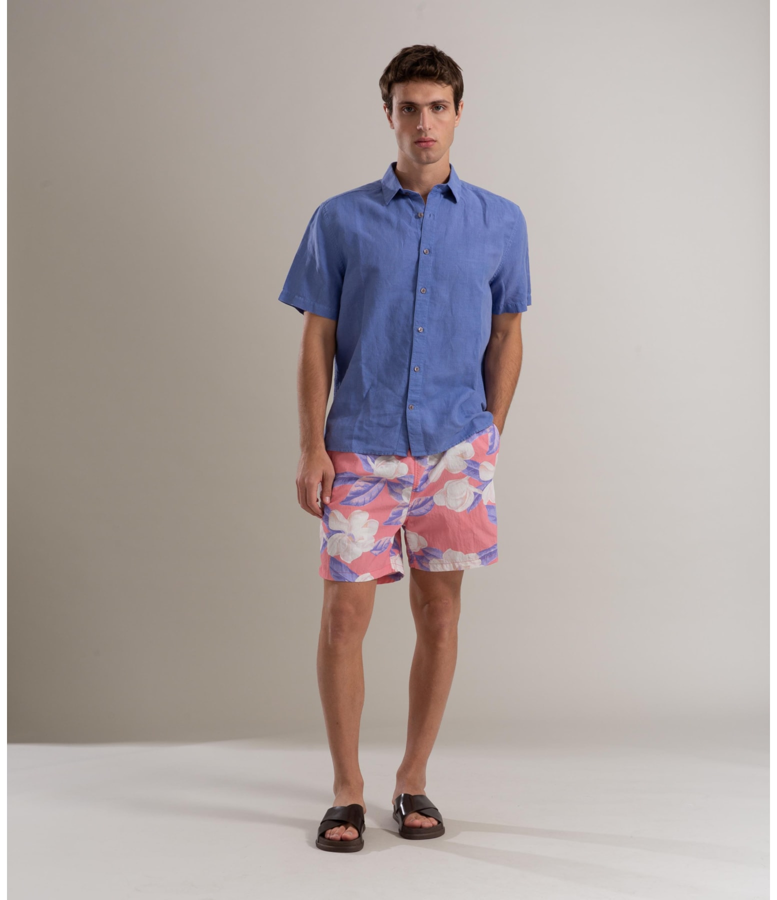 Beach  Short Camelia Regular Lav.Medio C/ Degrade