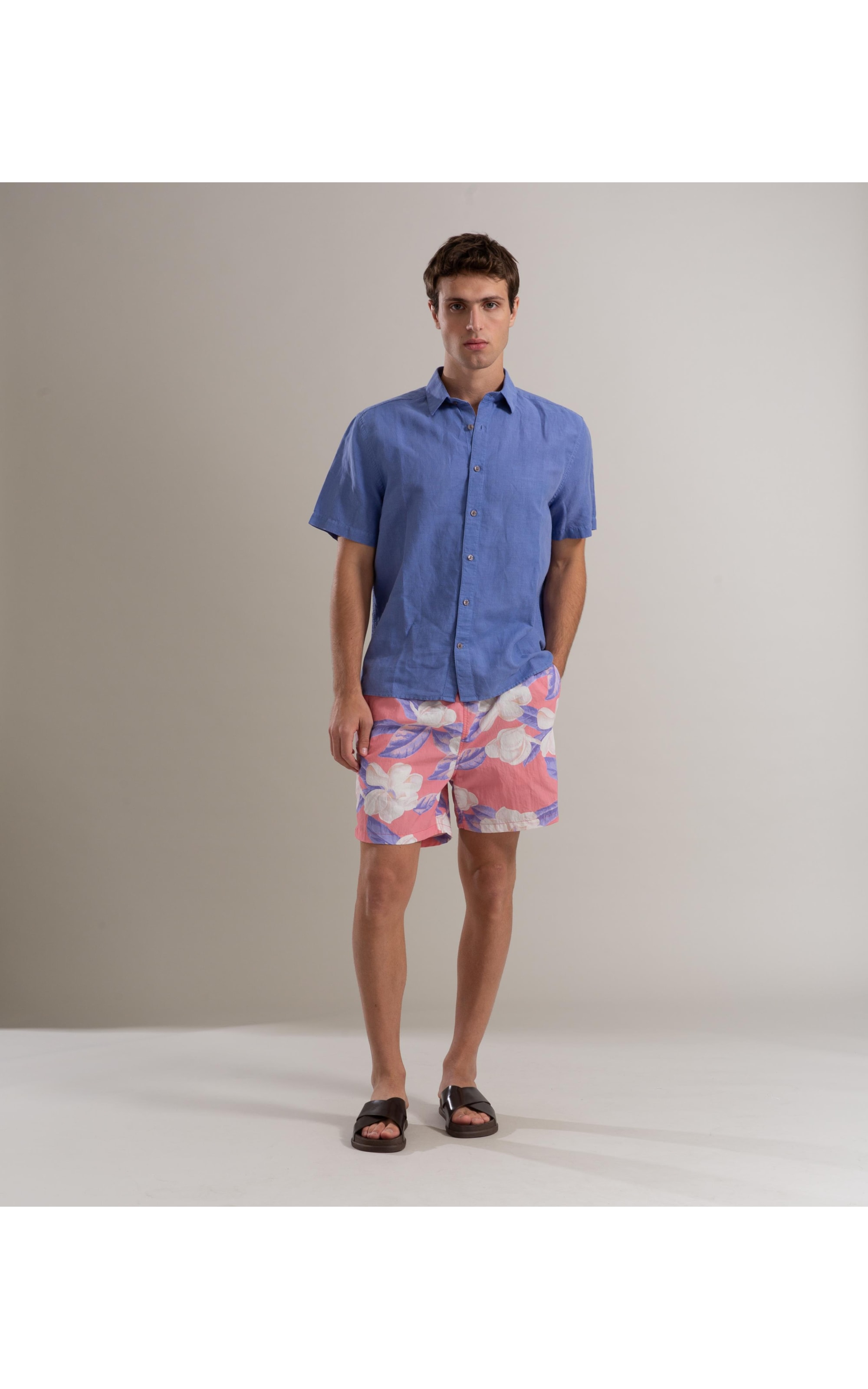 Beach  Short Camelia Regular Lav.Medio C/ Degrade