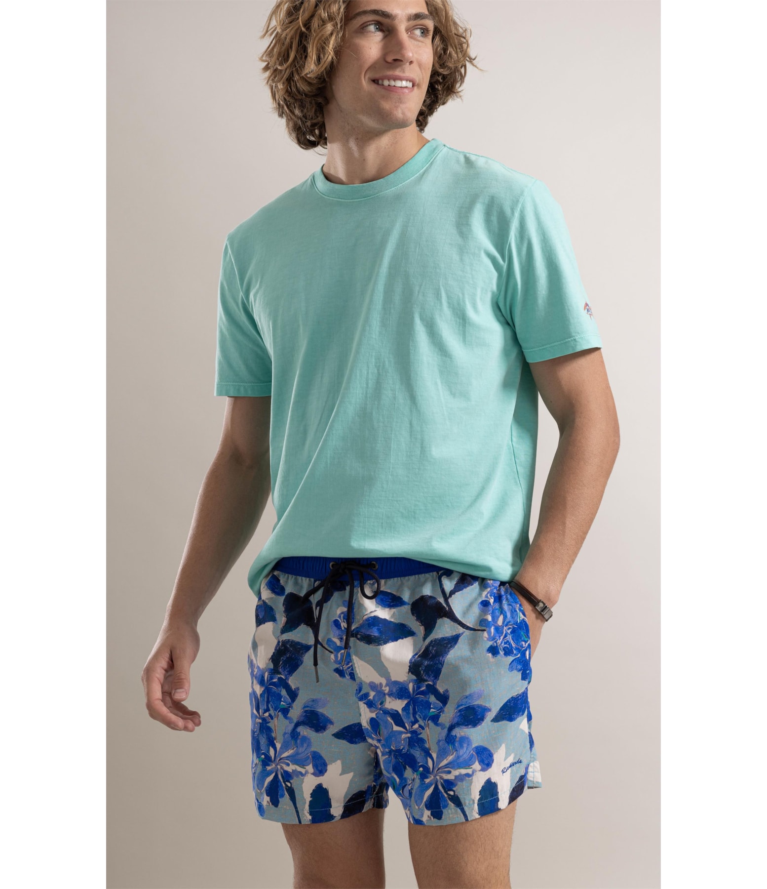 Beach Short Claude Biarritz Azul Chofer