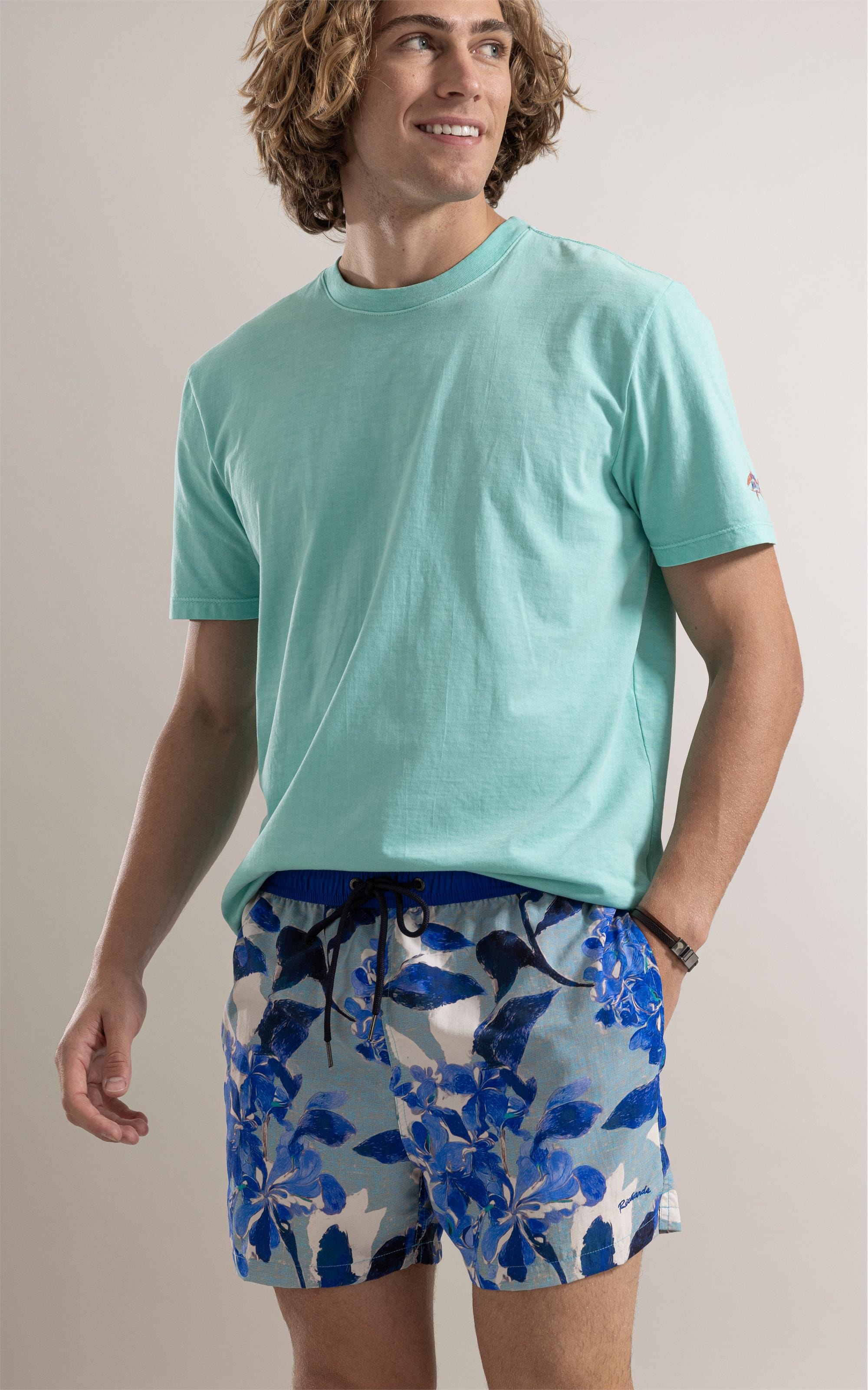 Beach Short Claude Biarritz Azul Chofer