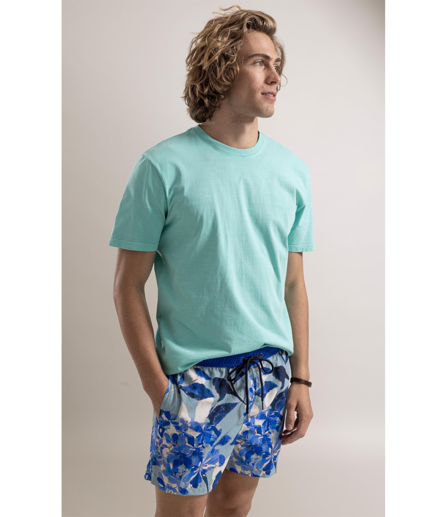 Beach Short Claude Biarritz Azul Chofer
