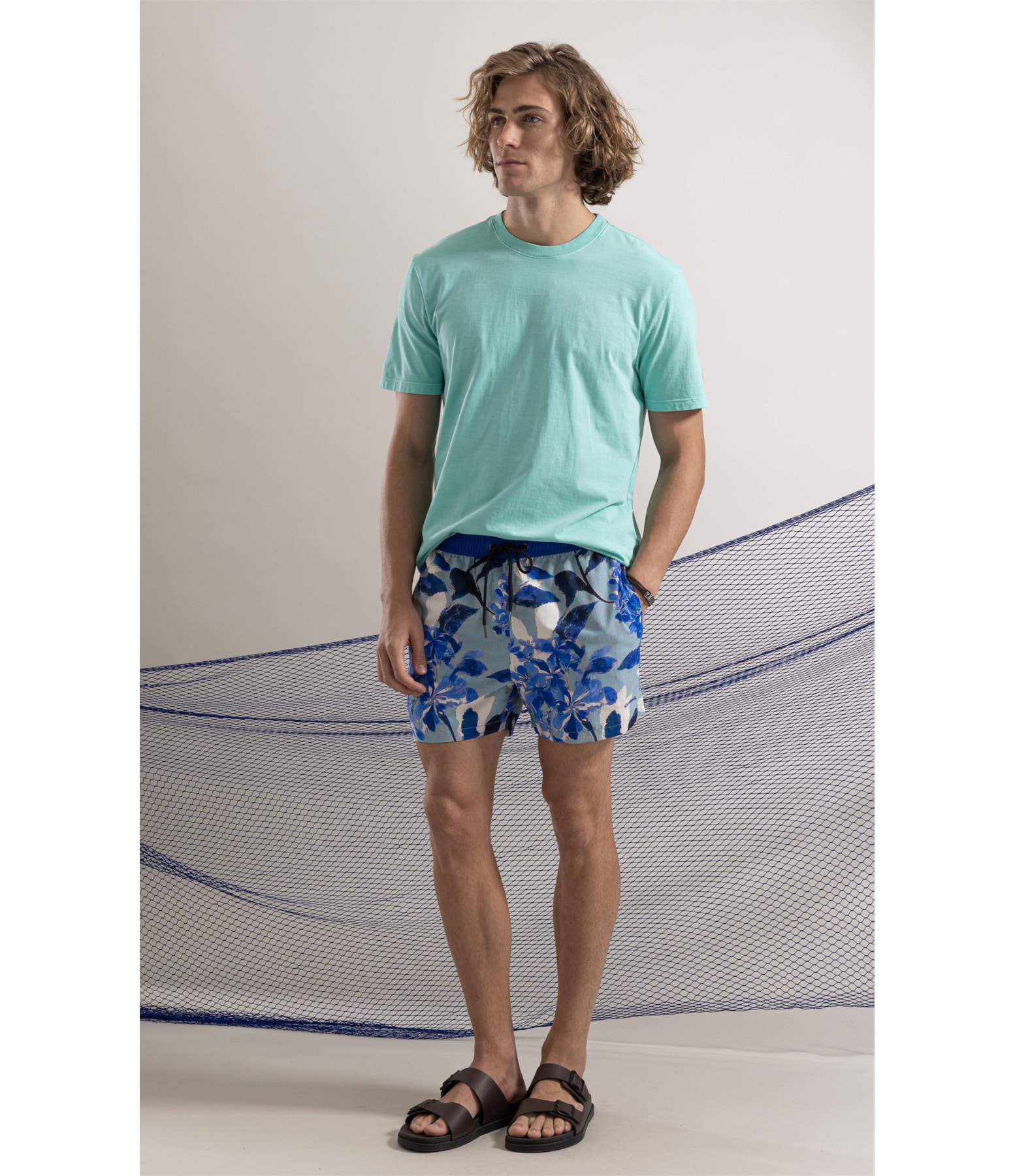 Beach Short Claude Biarritz Azul Chofer